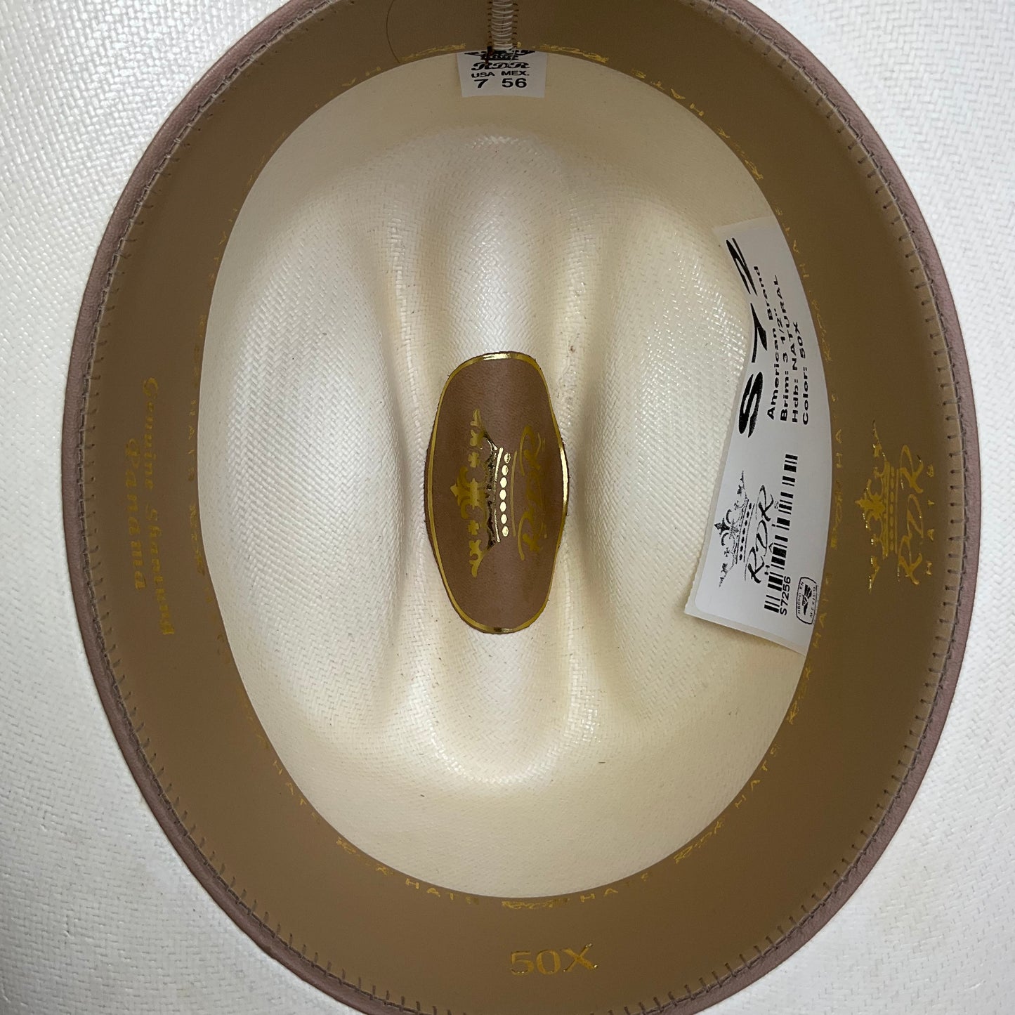 RDR American brand S72 men’s hat exotic genuine shantung Panama