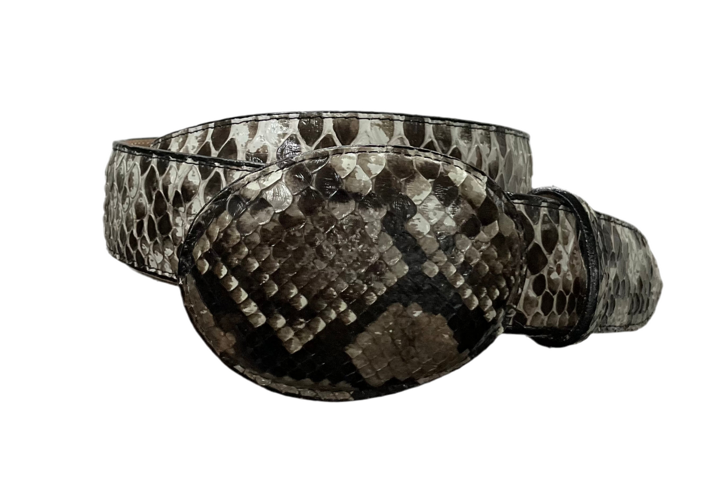 Exotic Python Natural Belt