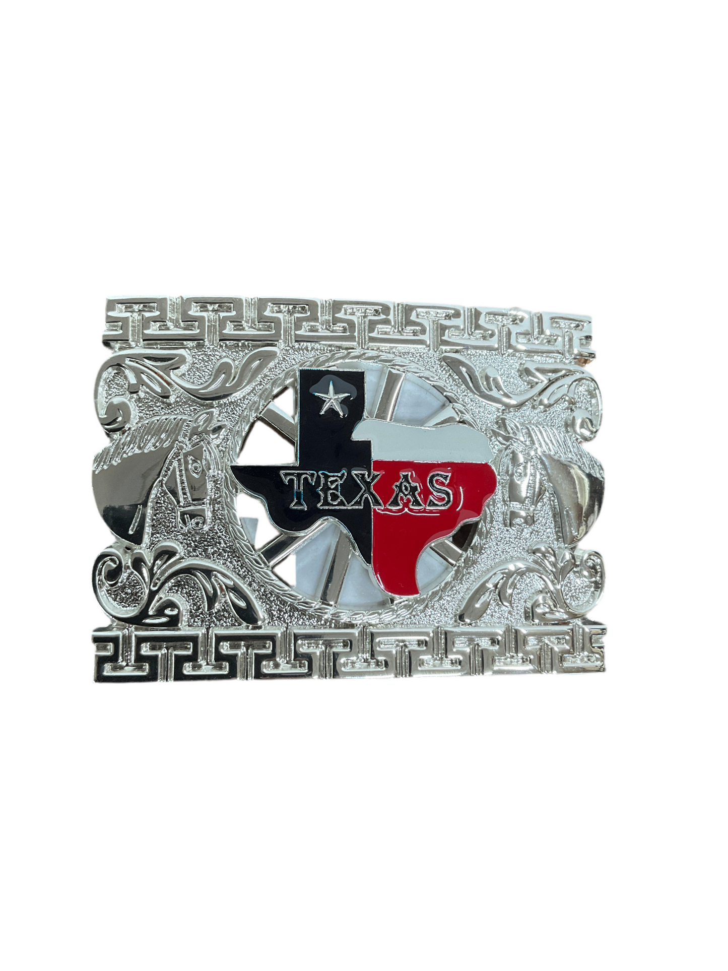 Buckles for kids oval & square cromadas ( hebillas vaqueras de niños)