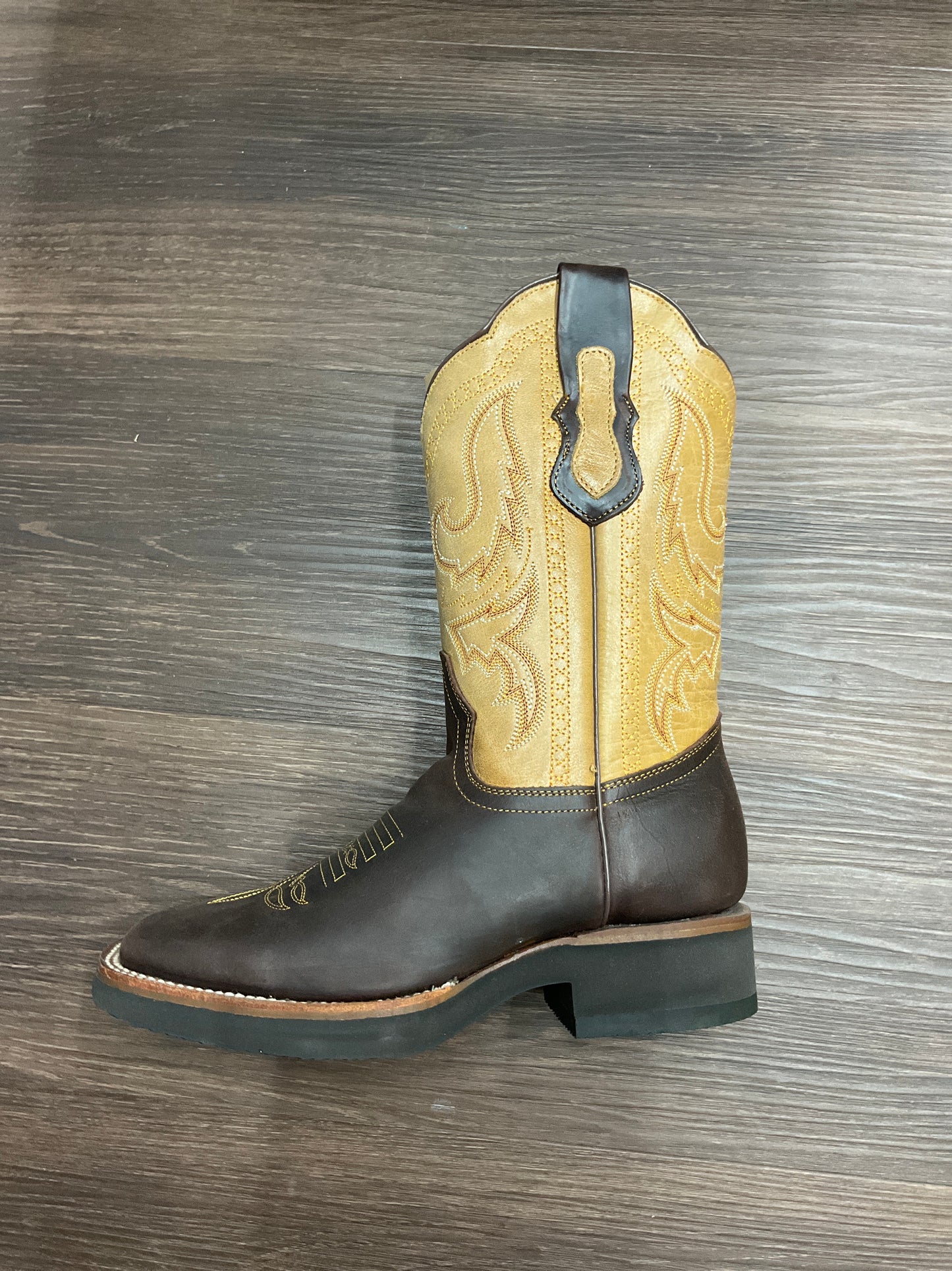 Crazy Grasso PU Cogñac Arango Men Boot Pro rodeo