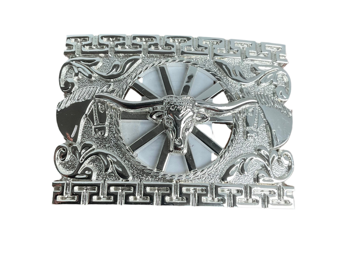 Buckles for kids oval & square cromadas ( hebillas vaqueras de niños)