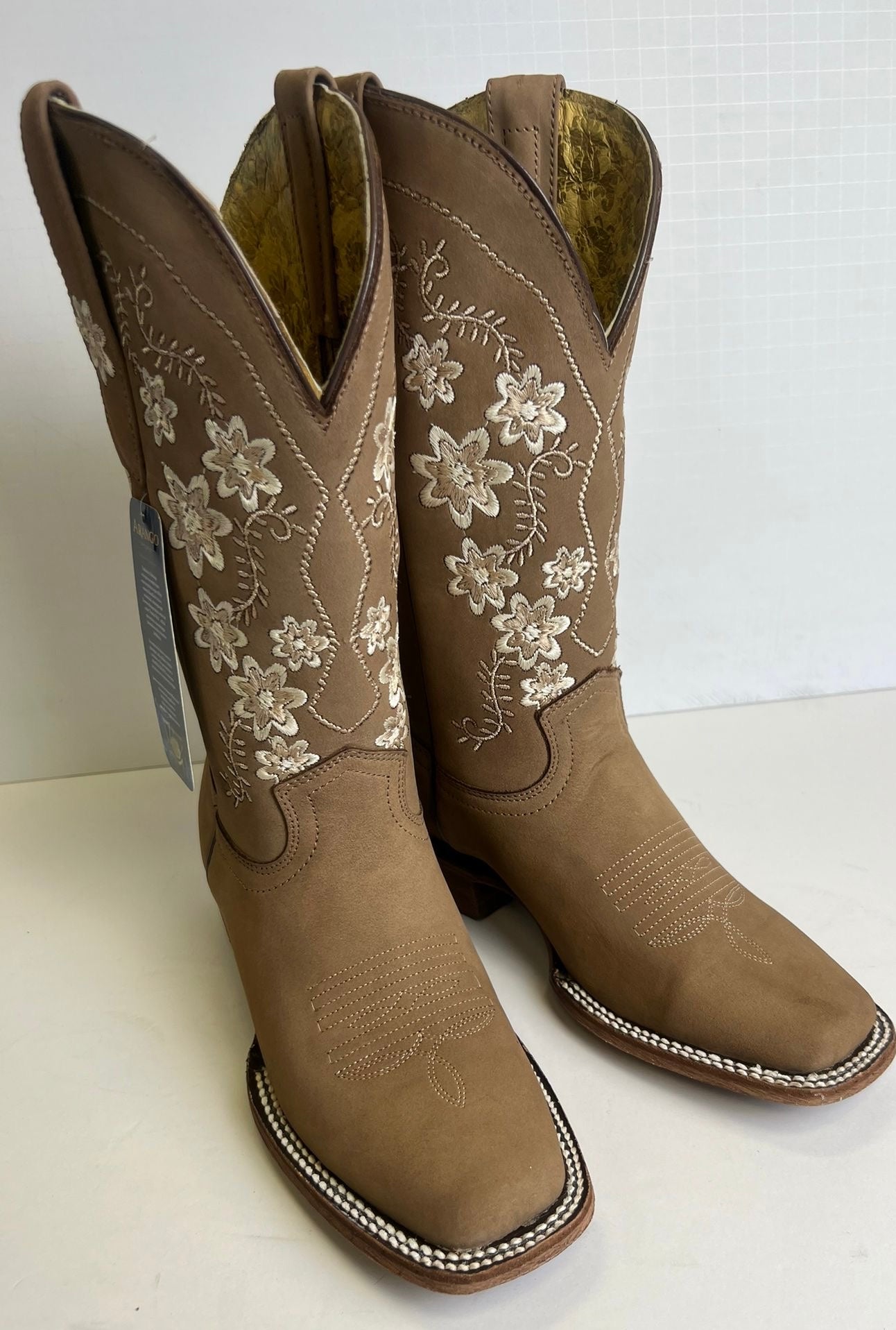 Star flower patte women’s boot