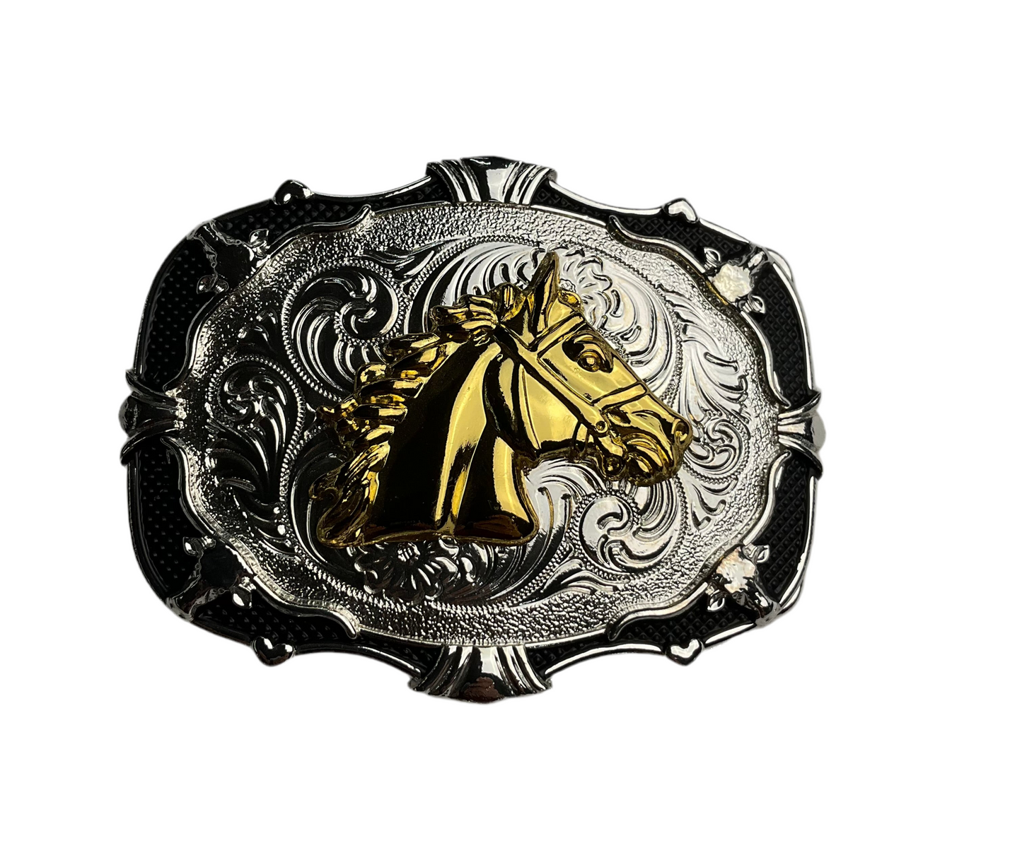 Buckles for kids oval & square cromadas ( hebillas vaqueras de niños)