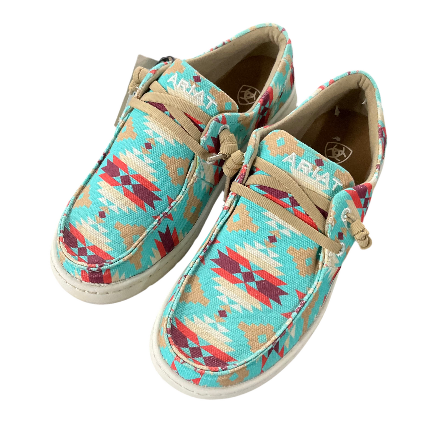 Women’s Ariat Shoe Turquoise Aztec