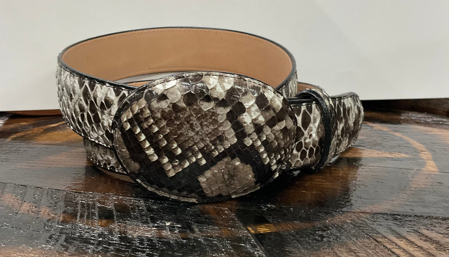 Exotic Python Natural Belt