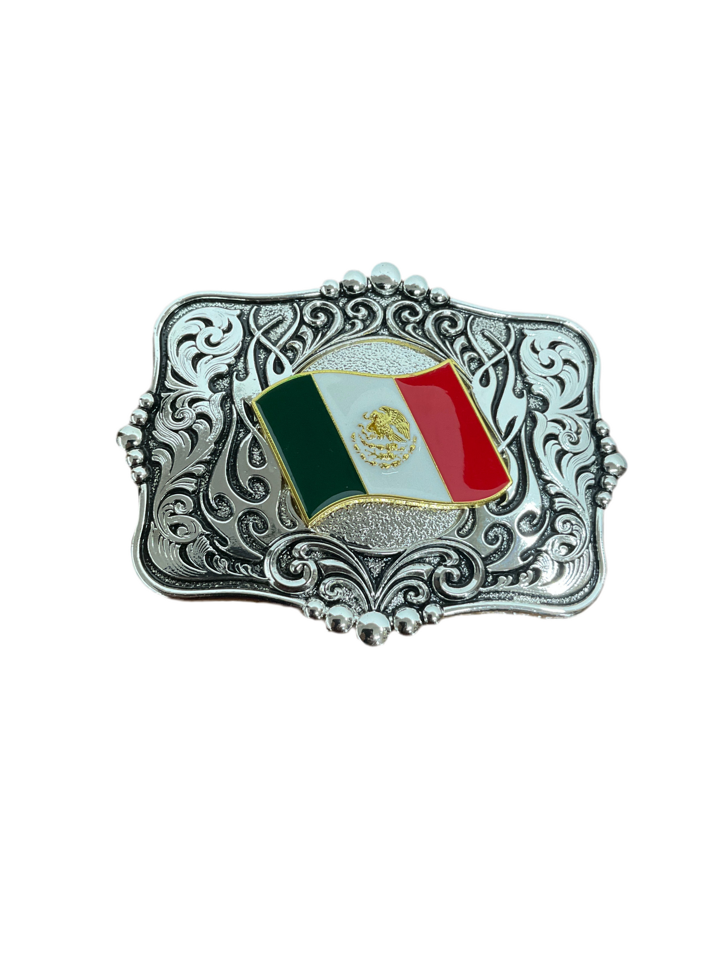 Buckles for kids oval & square cromadas ( hebillas vaqueras de niños)