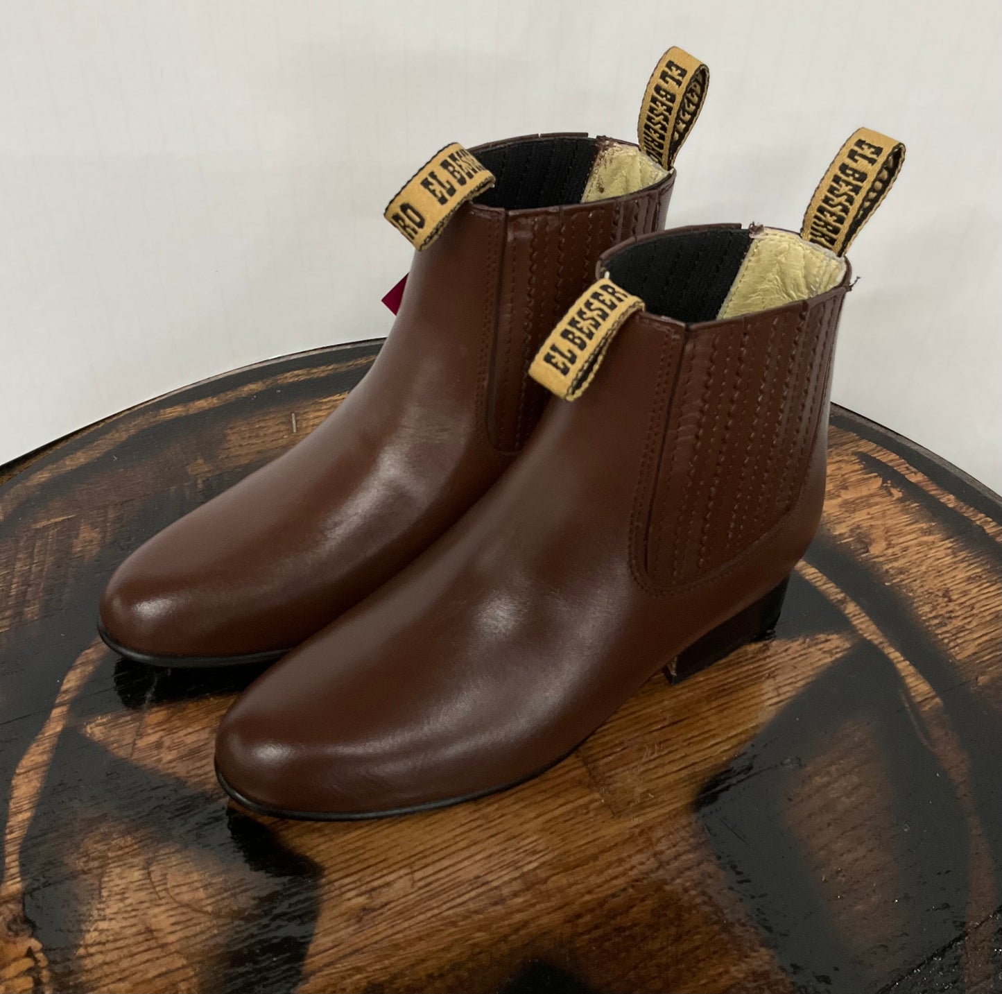 Besserro Botin/Ankle Boot Piel/Skin Cafe Claro/Light Brown Kids/Niño EST.700