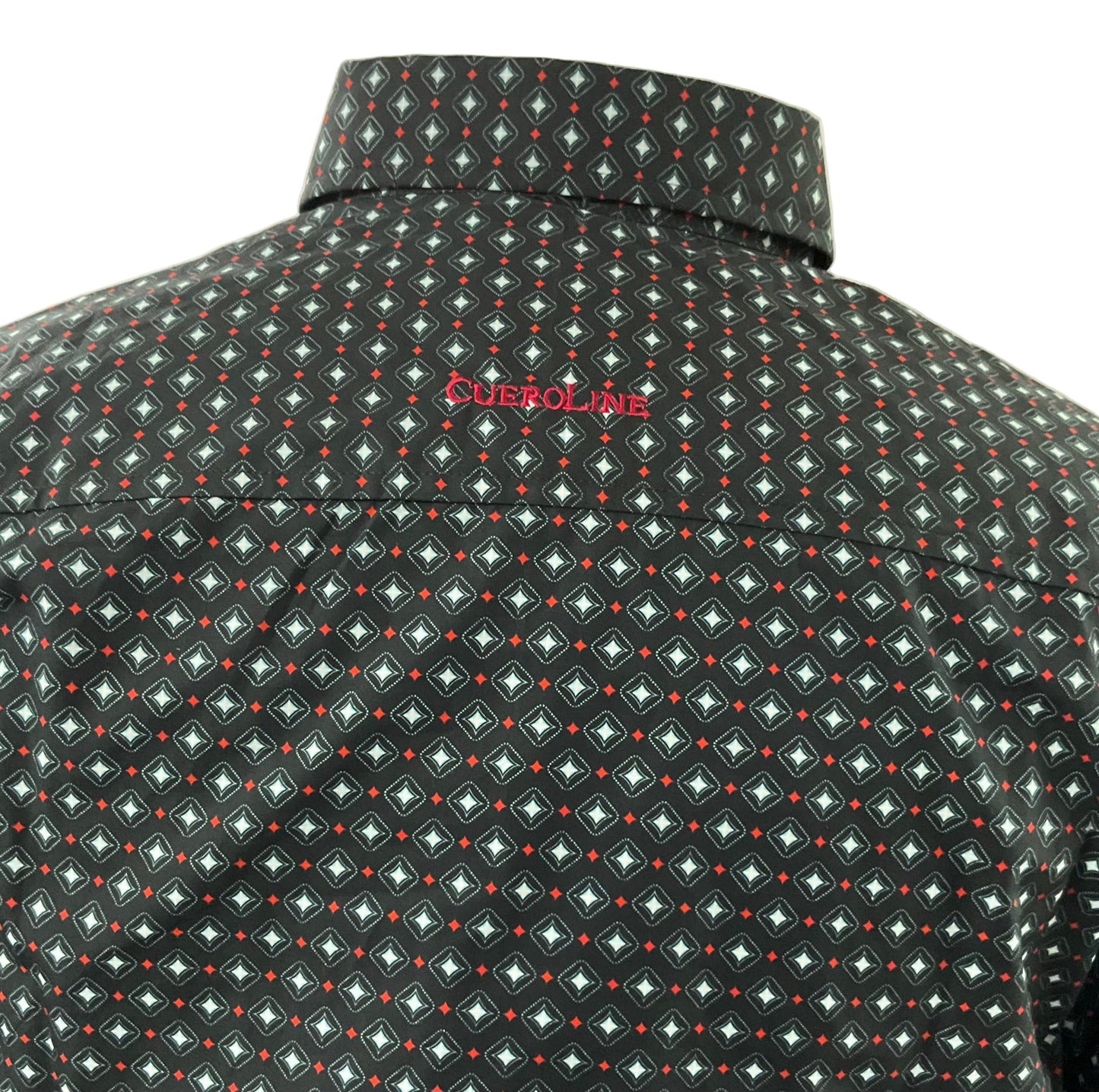 CueroLine Slim Fit Men Shirt SKCL2023155 color:Black