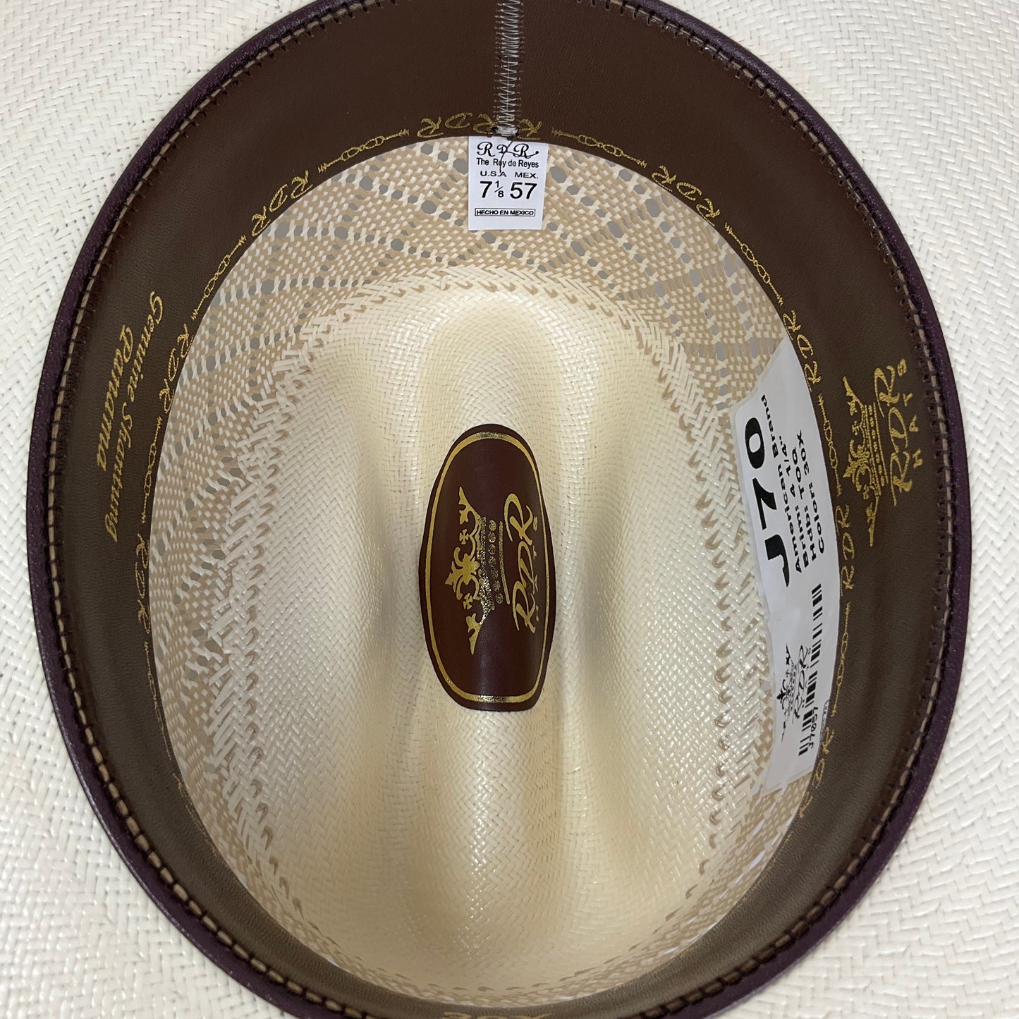 RDR American brand J70 men’s hat 30x genuine shantung Panama