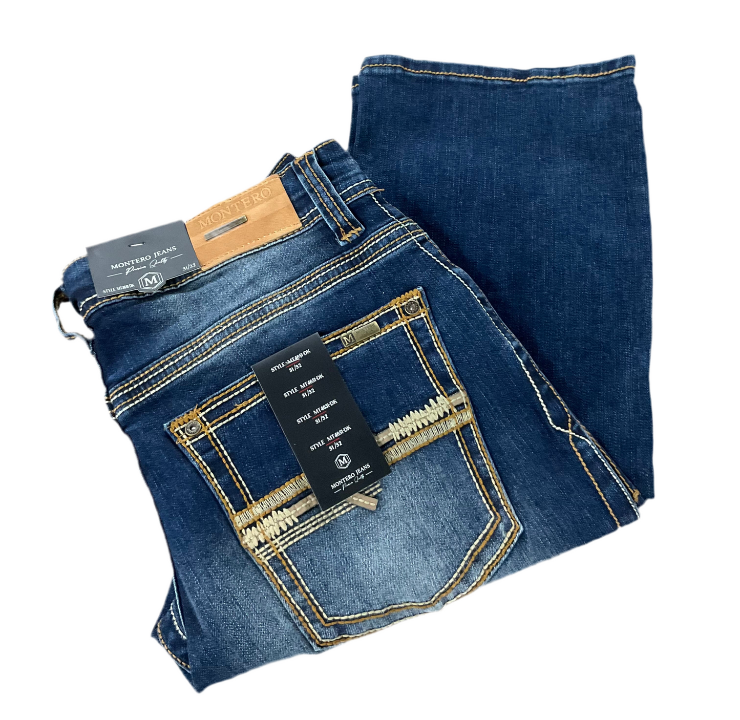 Montero men’s Jean’s Style MT4651-Dk ( Dark Blue )