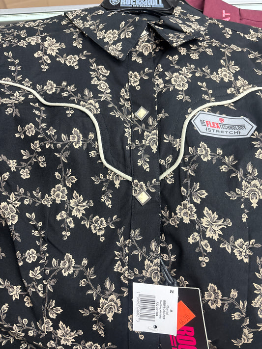 Rock&Roll Charcoal Women’s LS Shirt RRWSOSRZ0X