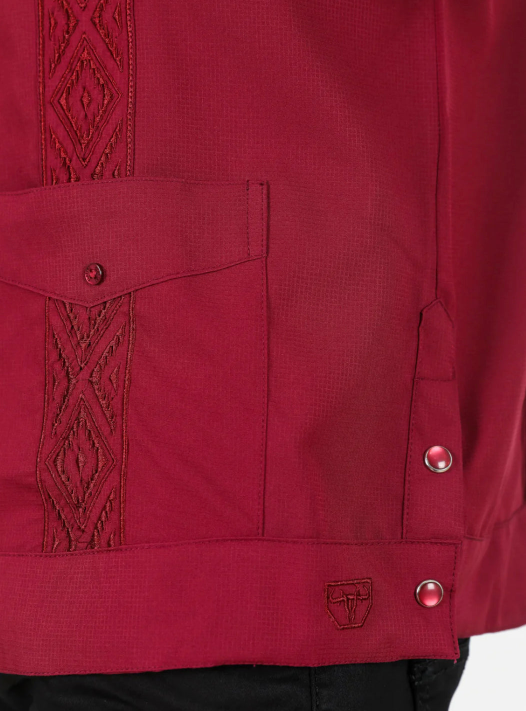 Men’s modern guayabera shirt