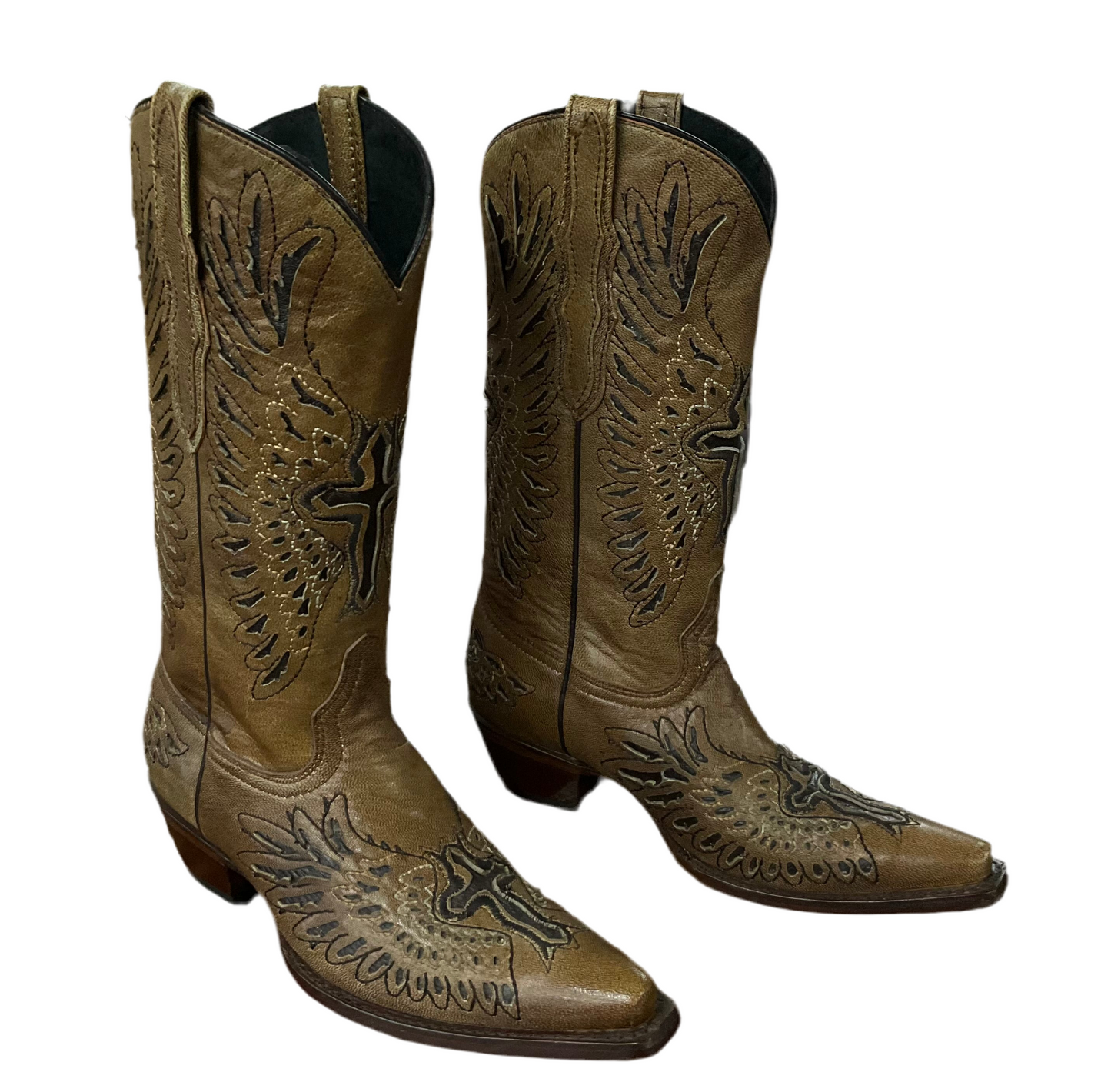 El General Saddle Tan Lady Clearance Boot