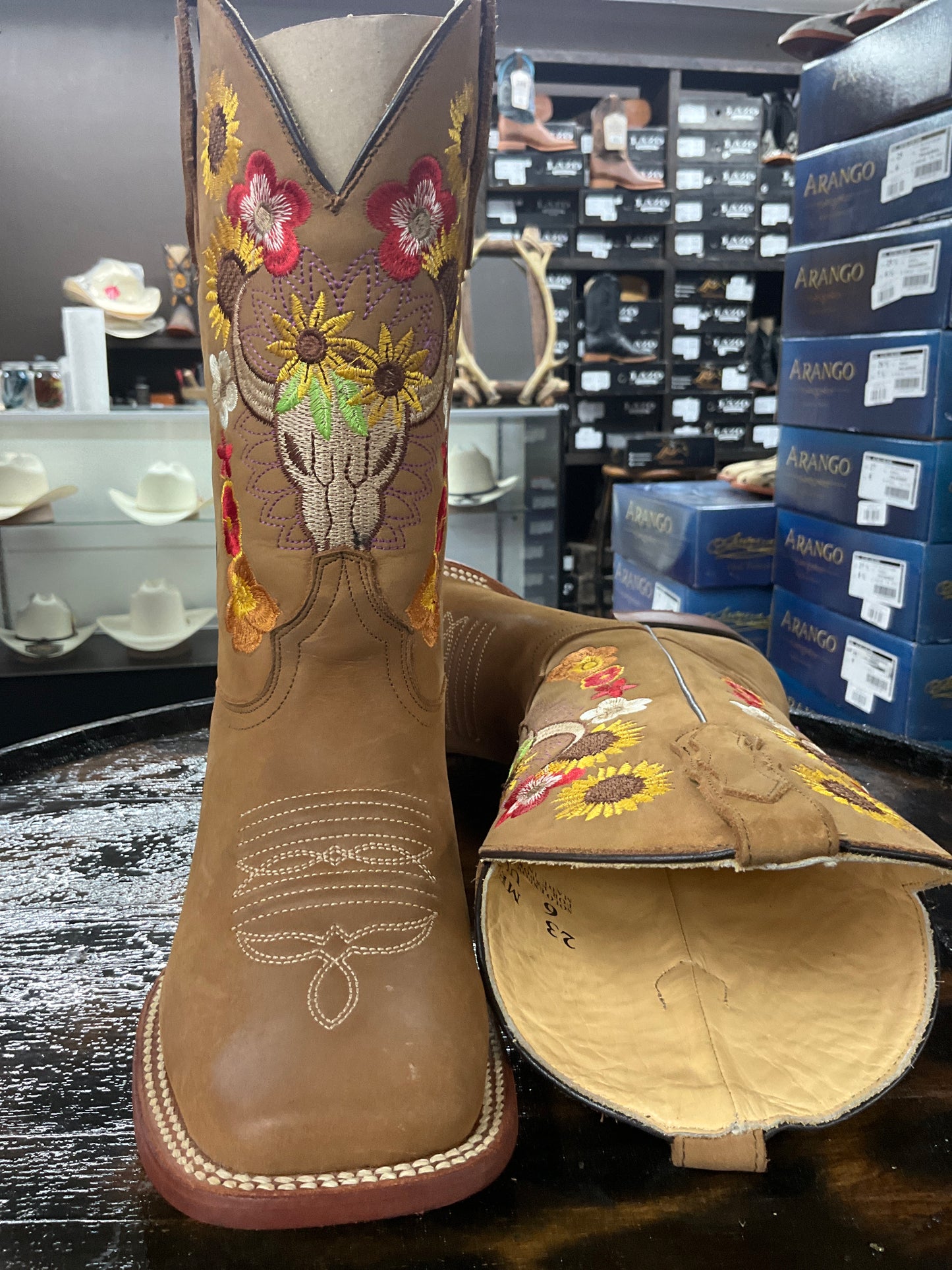 TTBoots Honey Floral Women Clearance Boot