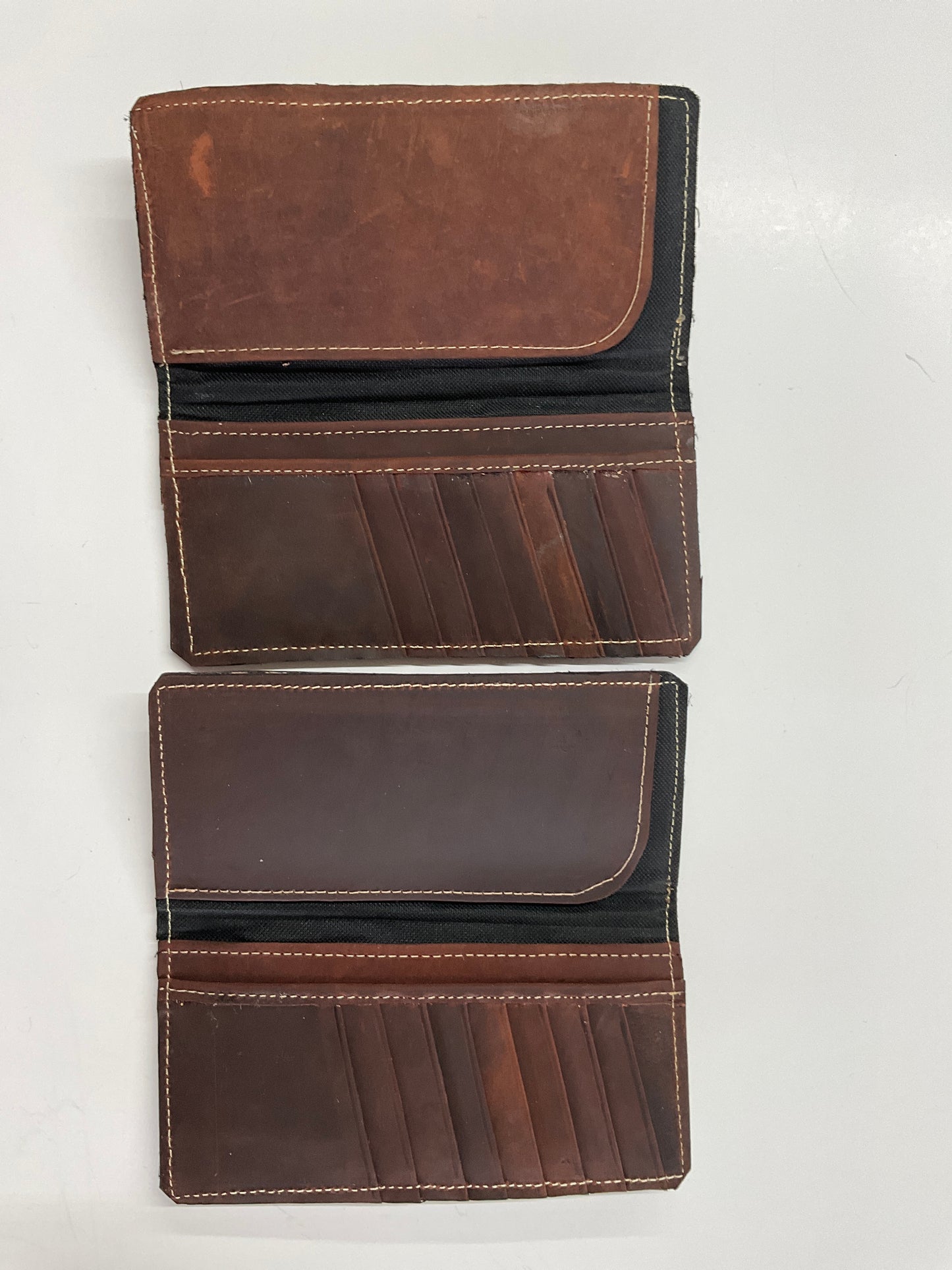 Wallet Men cowhide Brown
