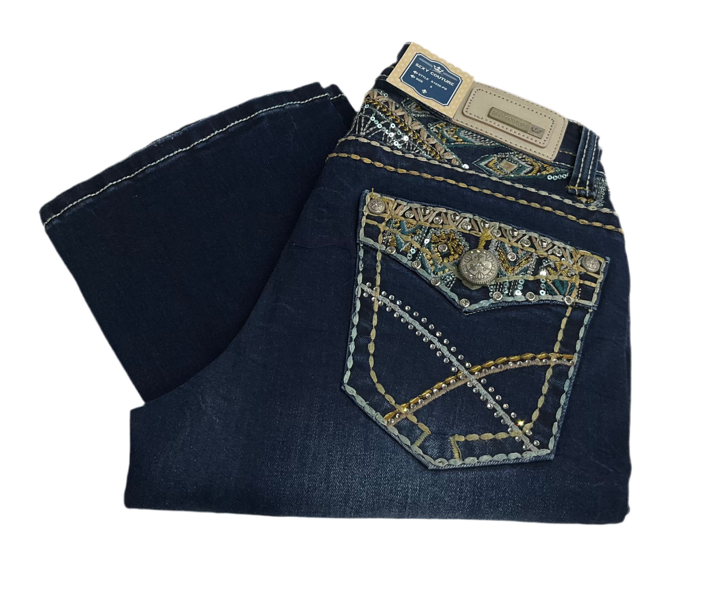 Women's Denim Bootcut Jean Sexy Couture S1056