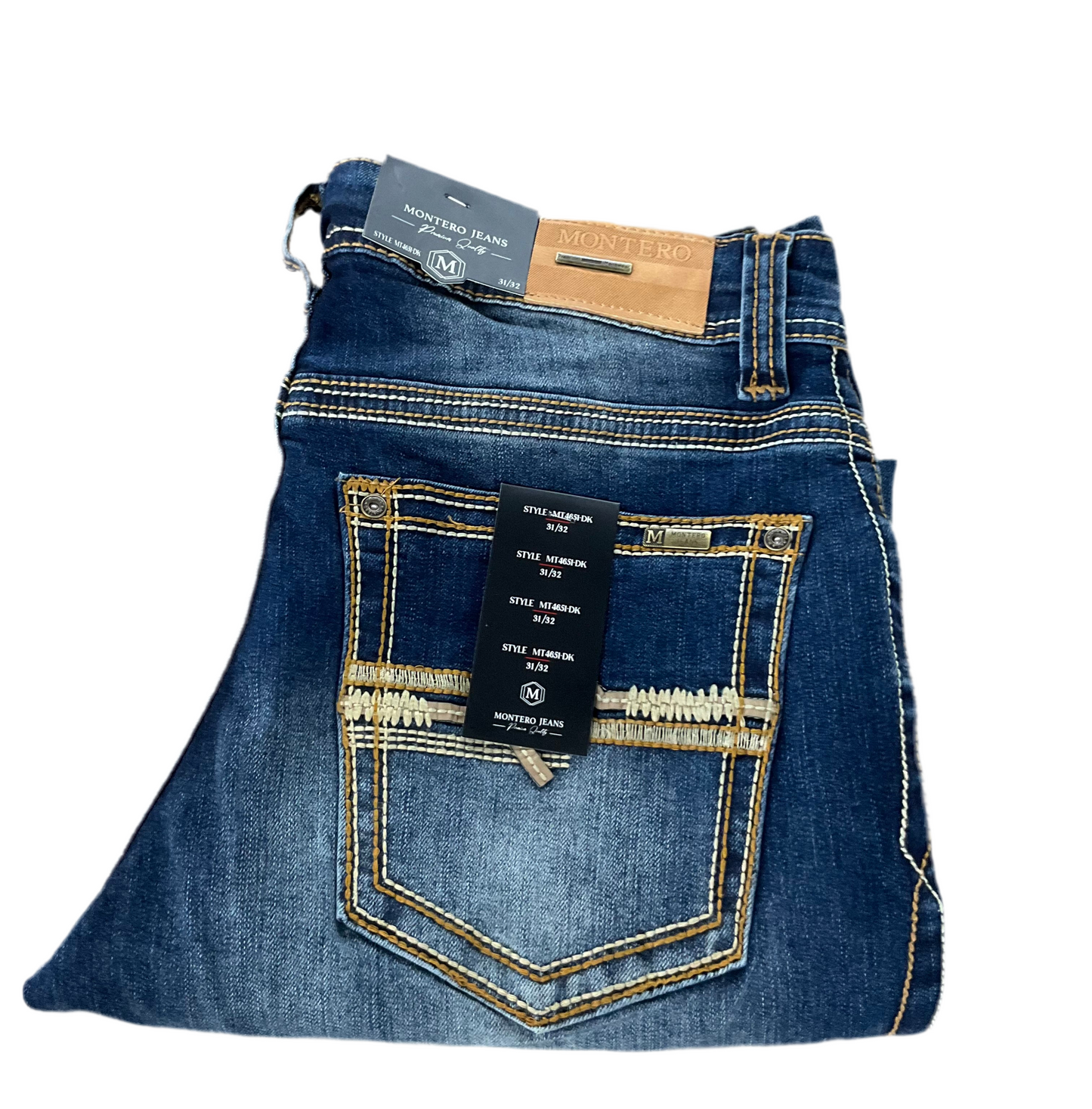 Montero men’s Jean’s Style MT4651-Dk ( Dark Blue )