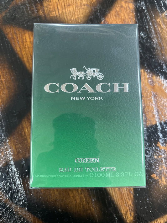 Coach New York Green Eau De Toilette e100ml 3.3 fl oz