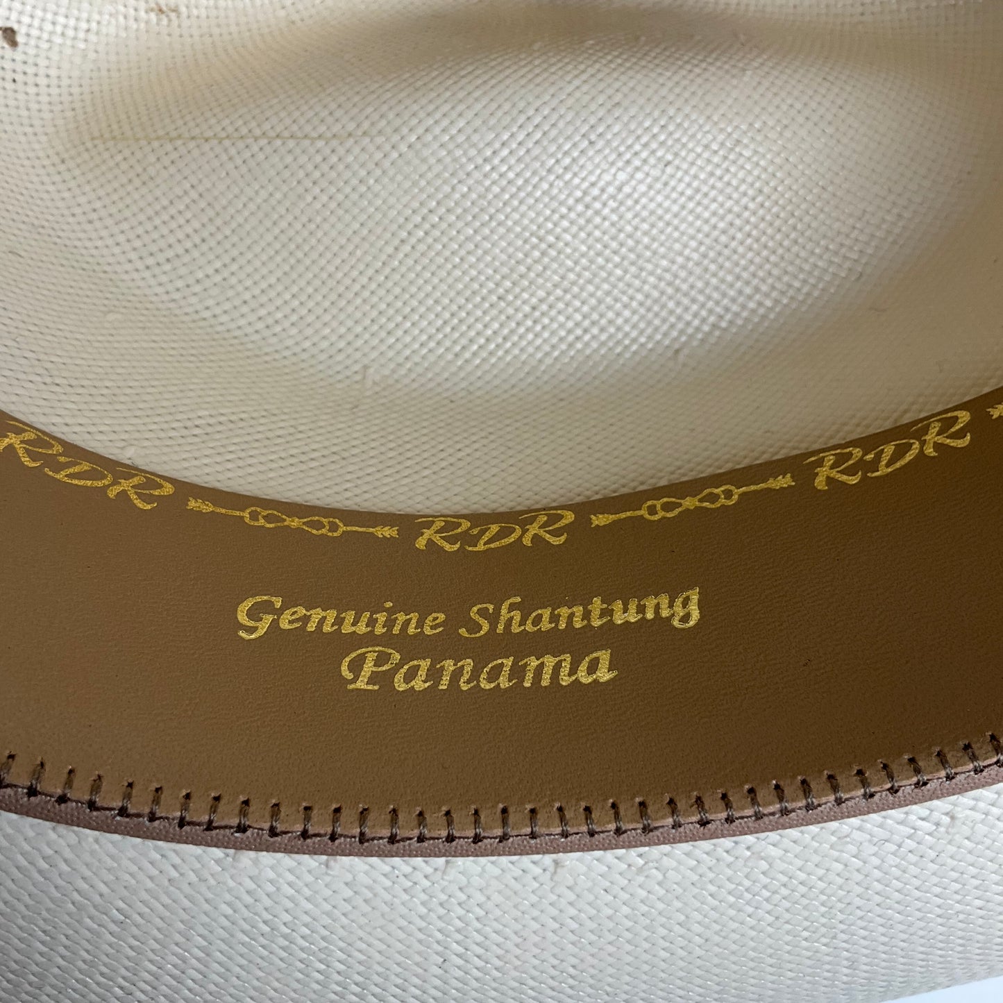 RDR American brand S266 men’s hat exotic 100x genuine shantung Panama