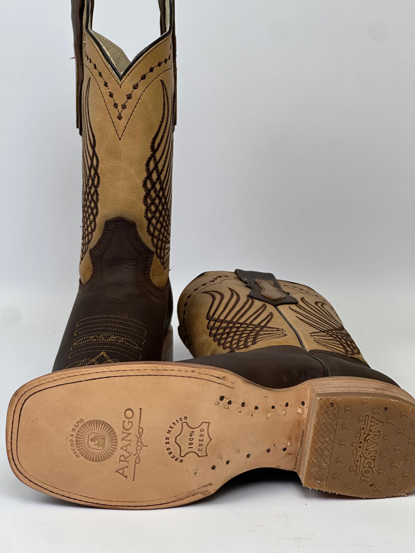 Arango Crazy Grasso Chocolate Men’s Pro-Rodeo Western Boots