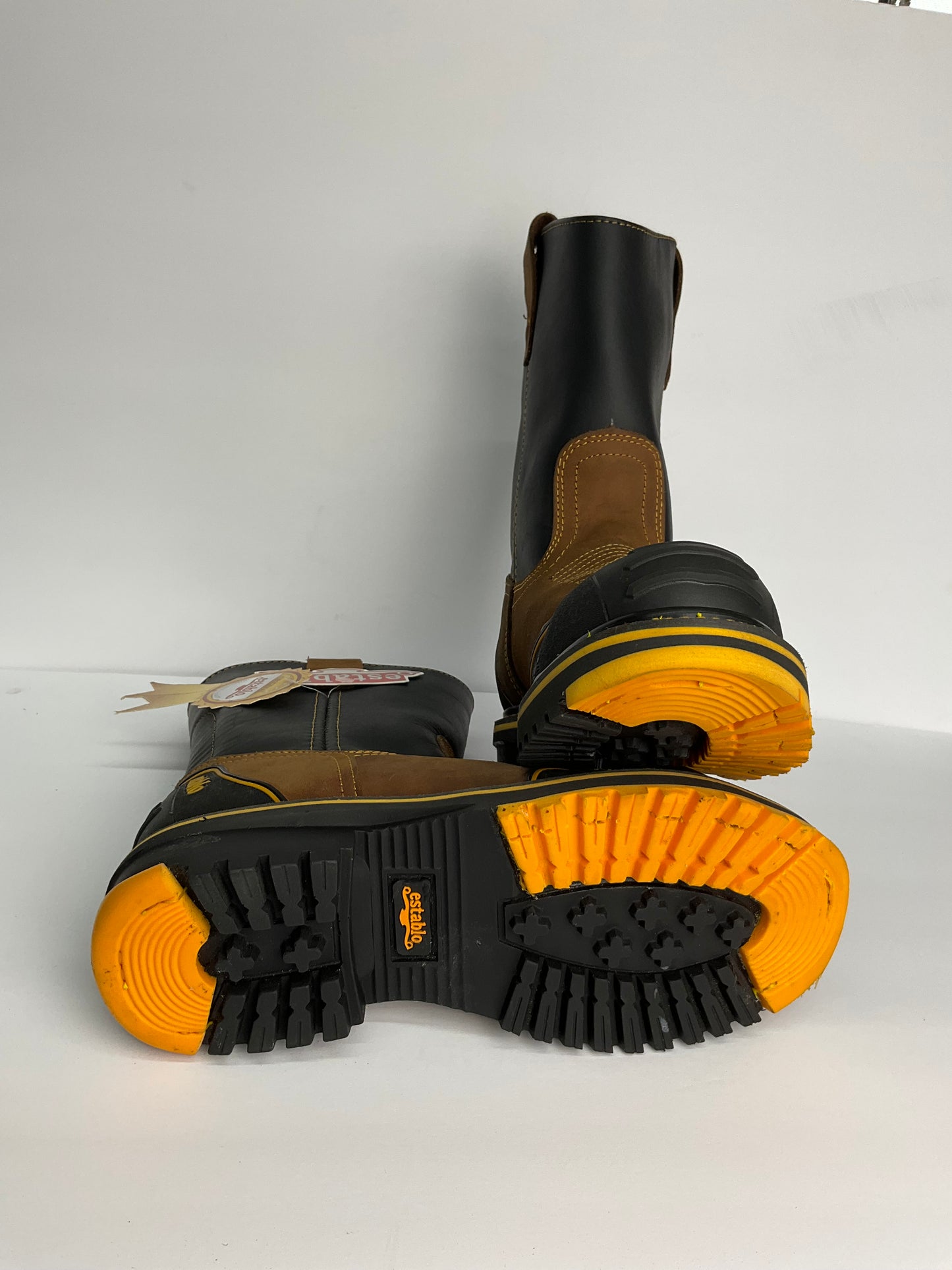 Establo Steel Toe 579 Tan Crazy