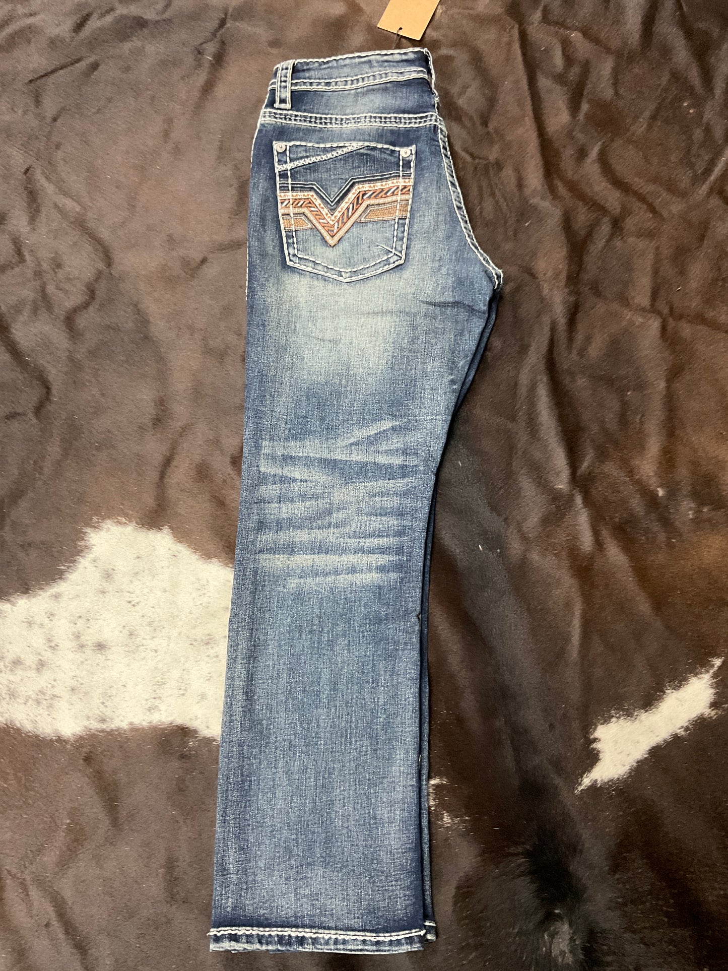 Pantalon Montero MT-4595 Med blue doble costura