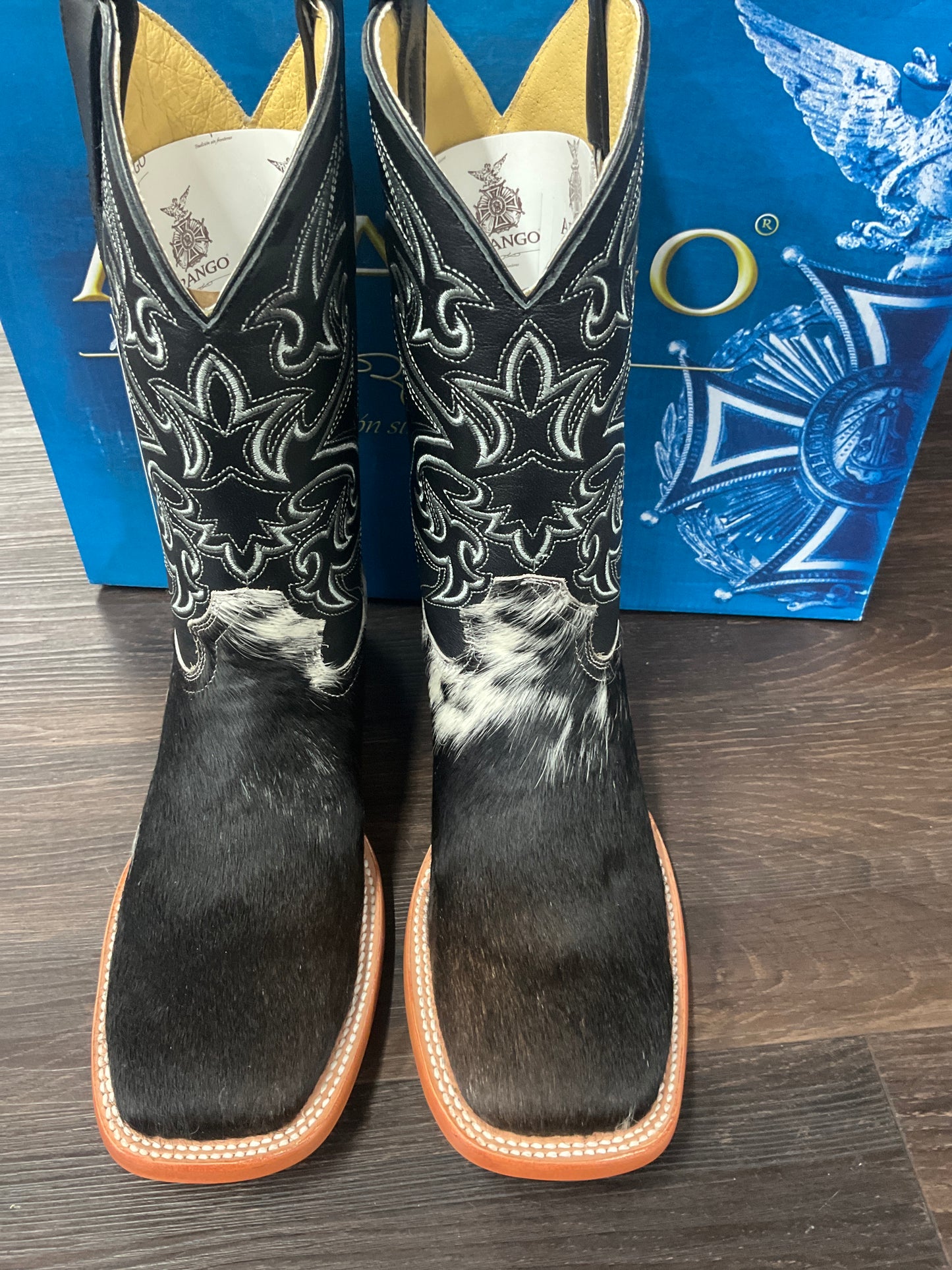 Arango cowhide men boots pro-rodeo
