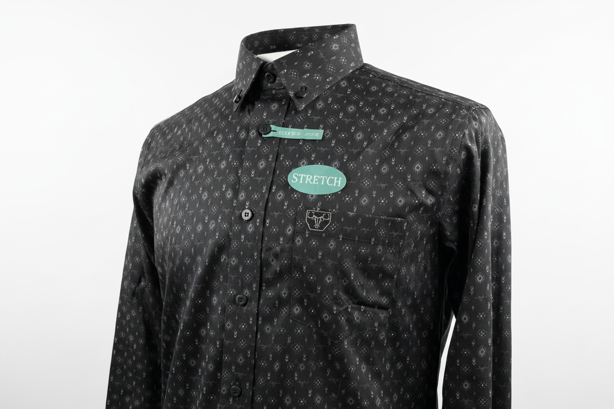 Platini Mens Shirt CWL11339 Color:Black