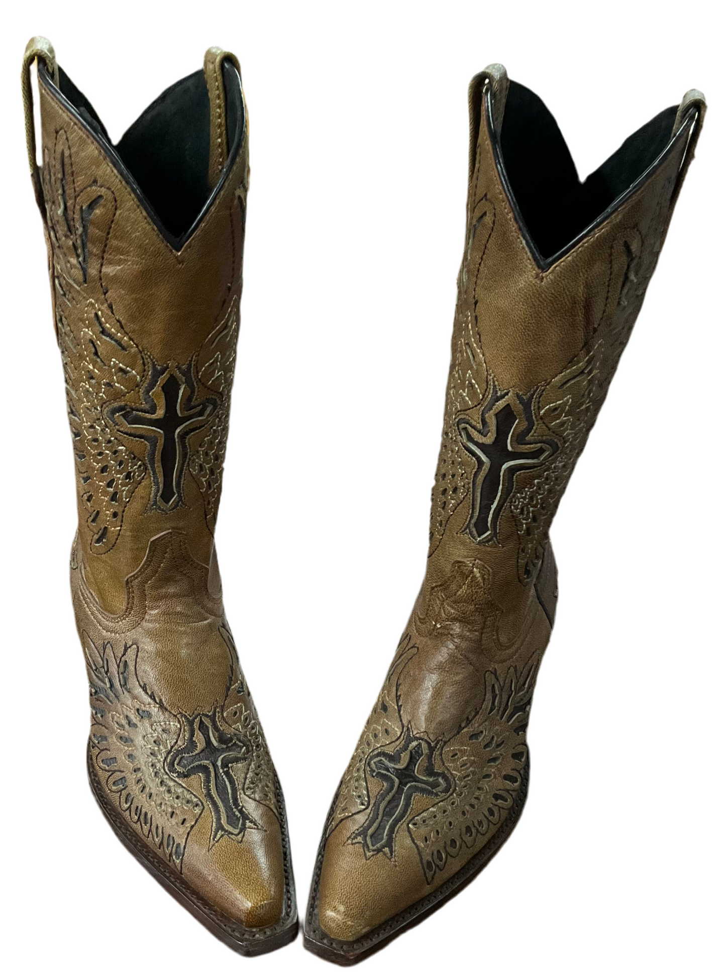 El General Saddle Tan Lady Clearance Boot