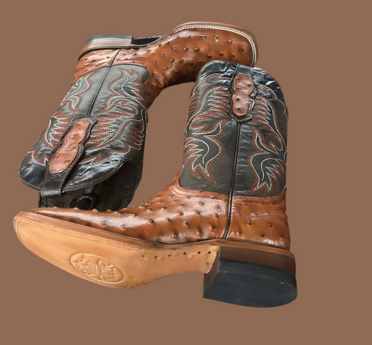 RDR Avestrus Africana Shedron/Barza Cafe Men Boots Grey Clearance