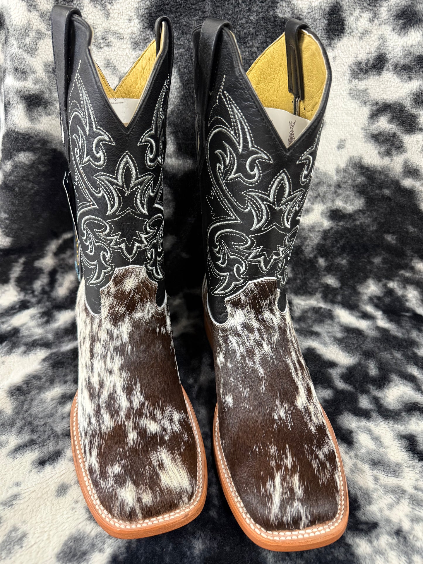 Arango cowhide men boots pro-rodeo