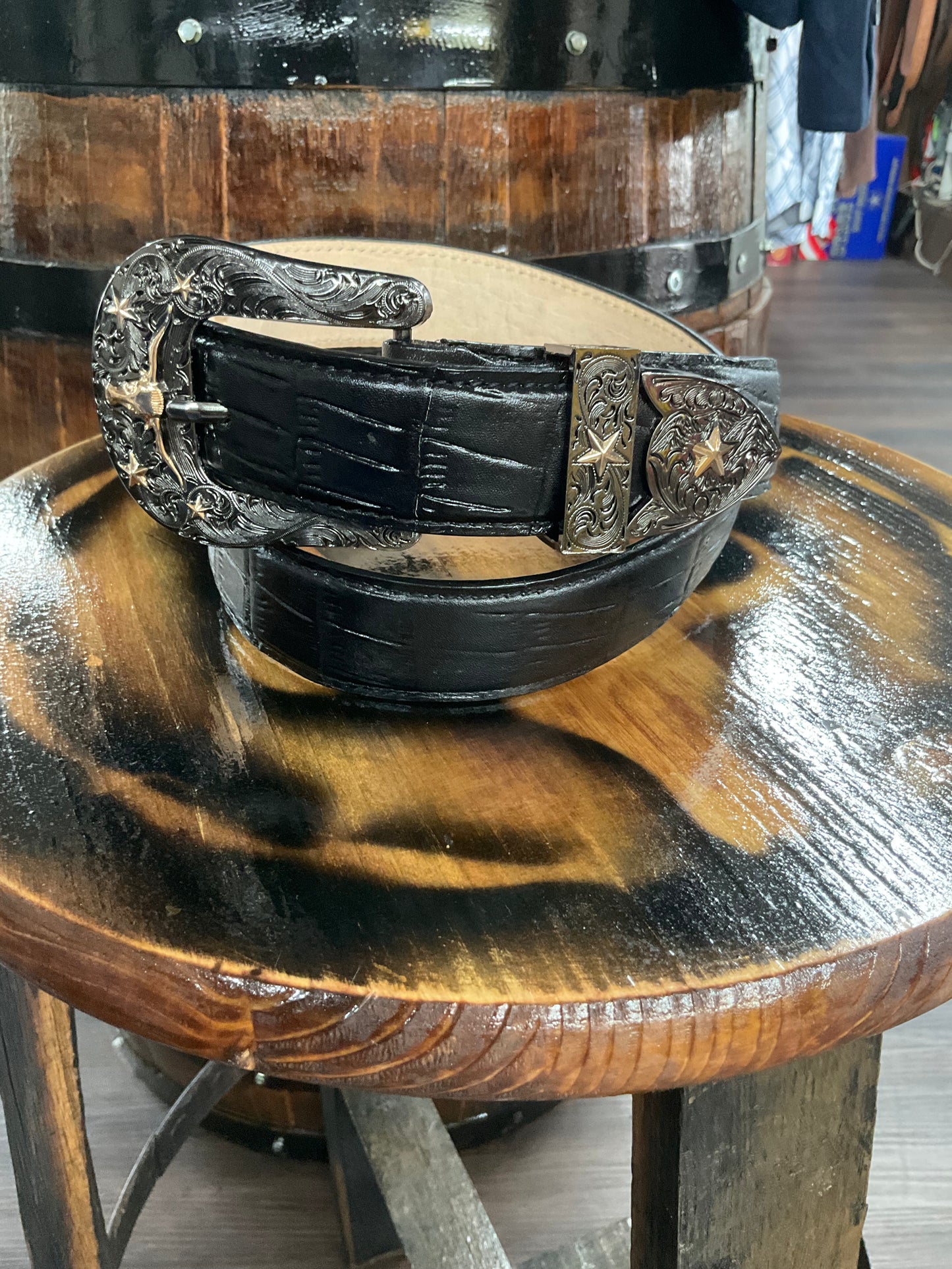 Cinto imitacion cocobelly tres piezas black