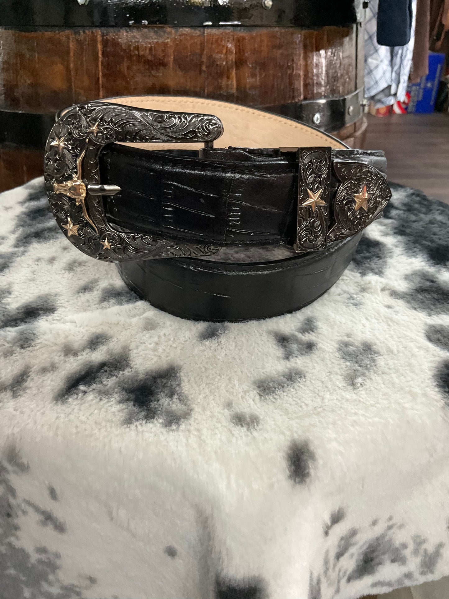 Cinto imitacion cocobelly tres piezas black