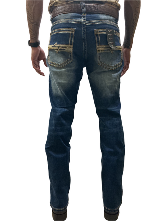 Montero men’s Jean’s Style MT4651-Dk ( Dark Blue )