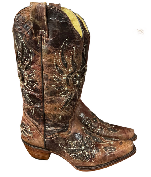 Okcorral Cogñac Rodeo Lady Clearance Boot