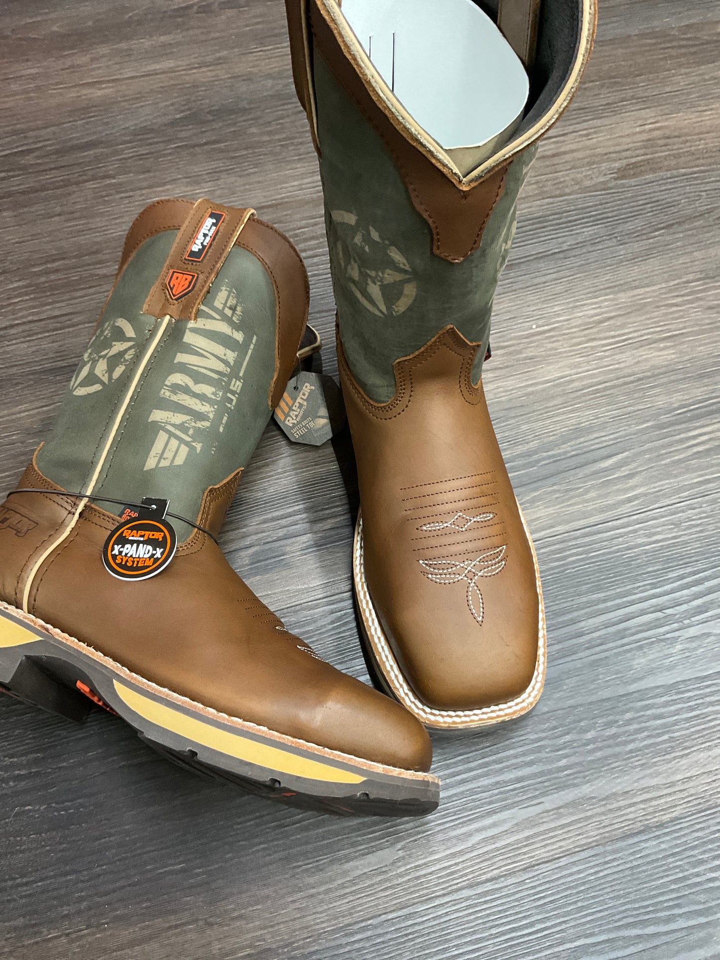 Bota Raptor Graso cafe ARMY C/A