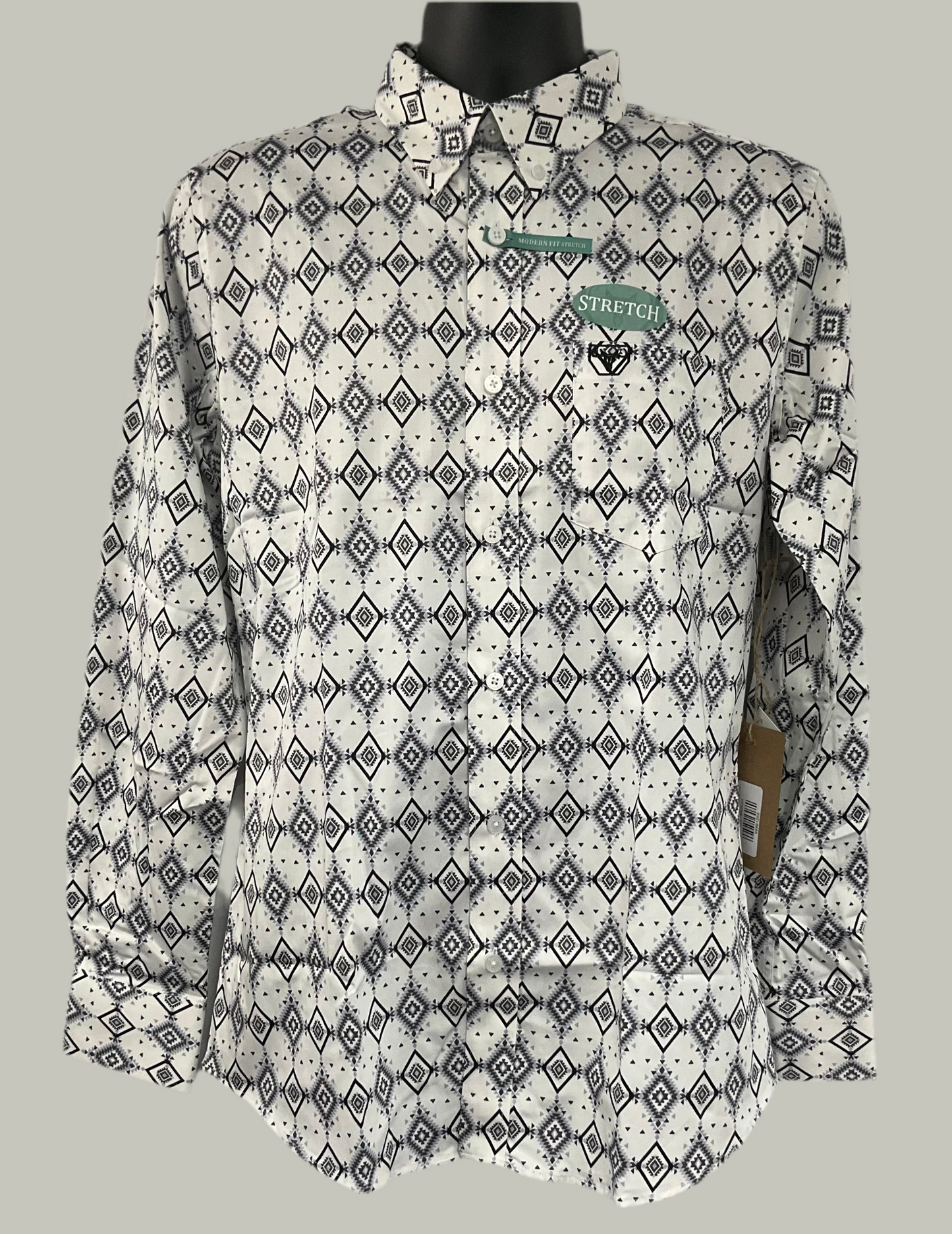 Platini Mens Shirt Modern Fir White CWL11061