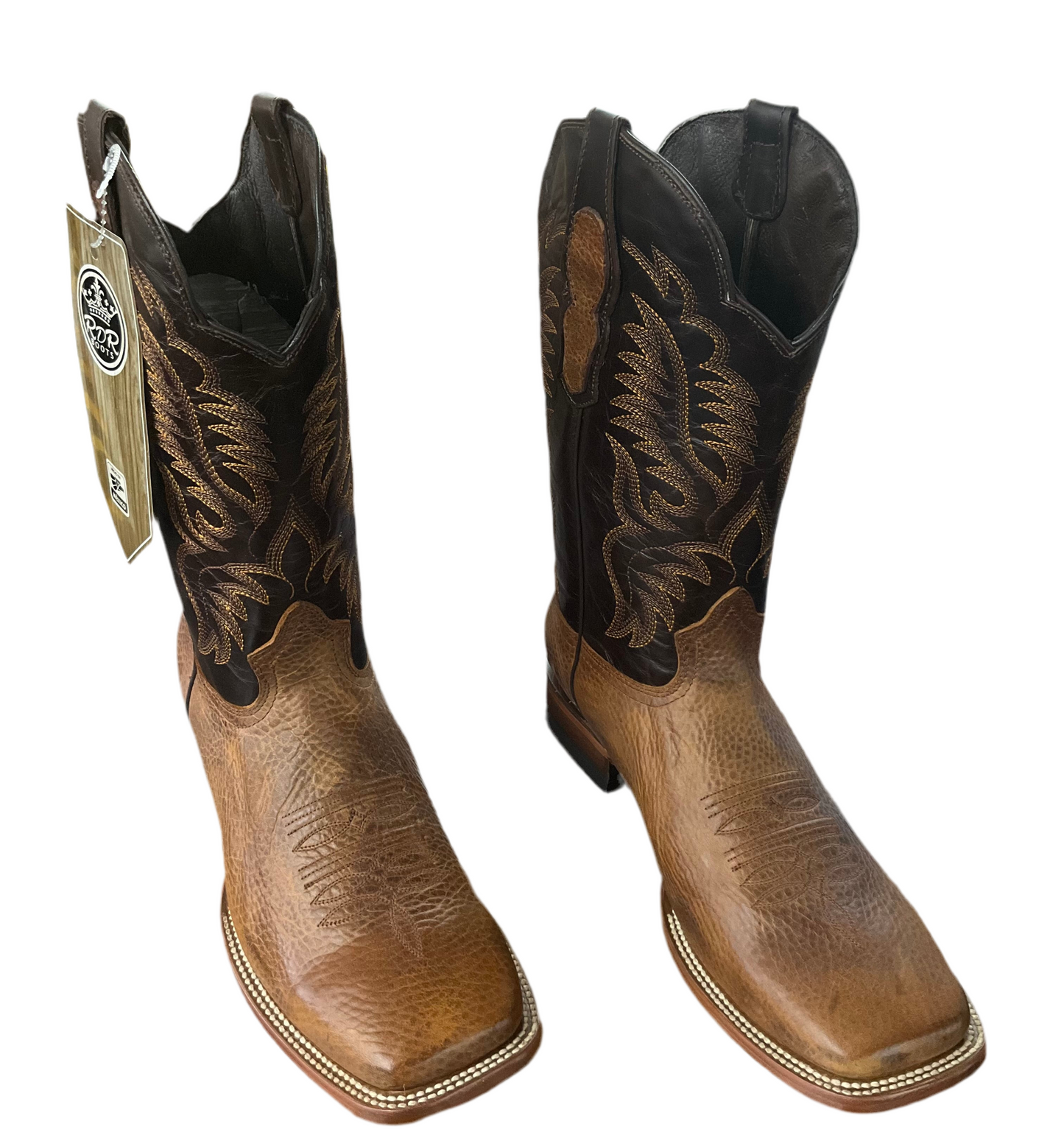 RDR Fuscus Cafe/Barza Cafe Cuero Men Boots Clearance