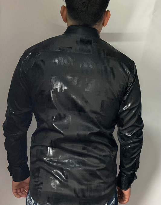 Montero Black Squares Men Shirt