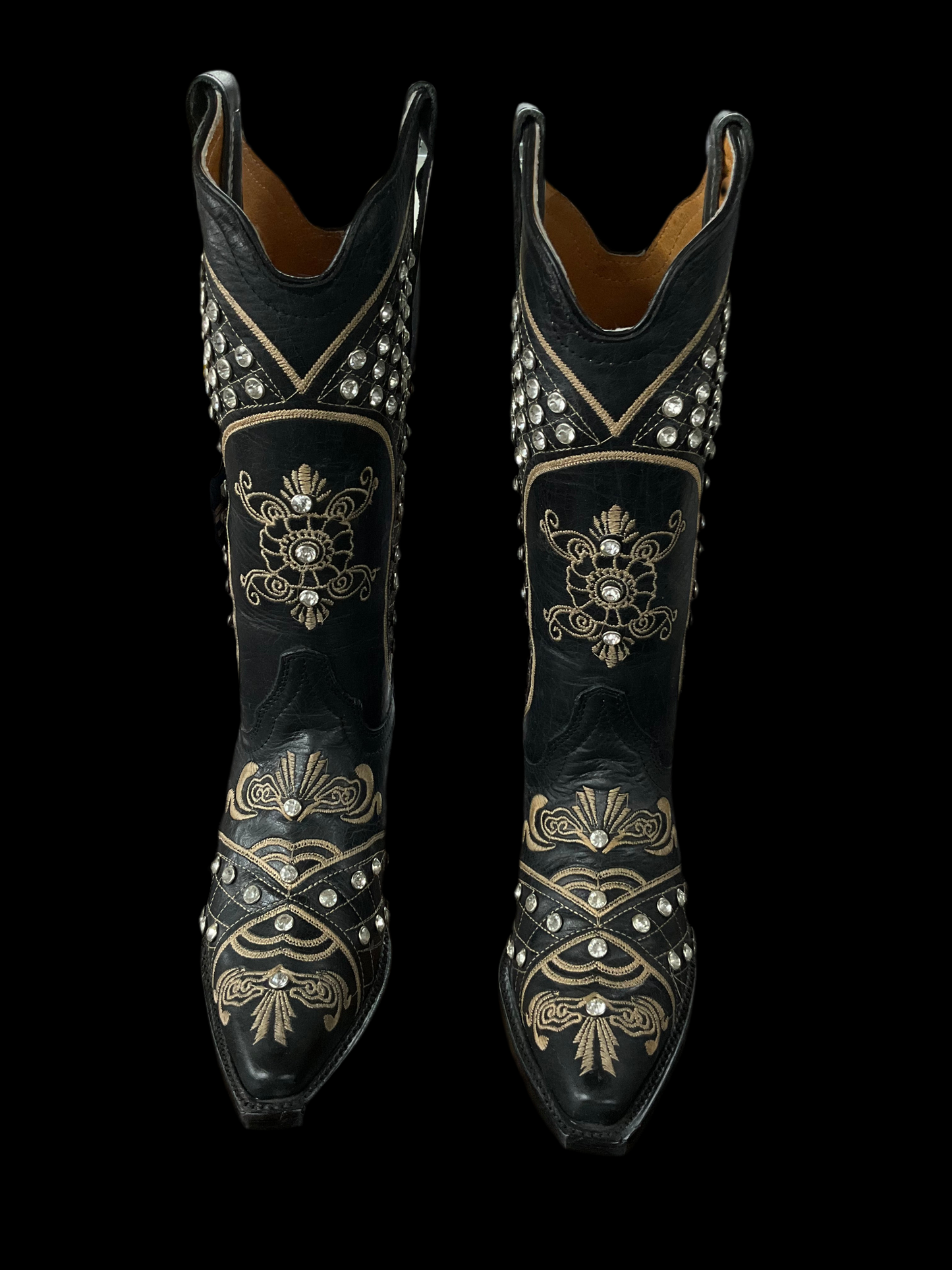 Jar Boots Black Stones Lady Clearance Boot