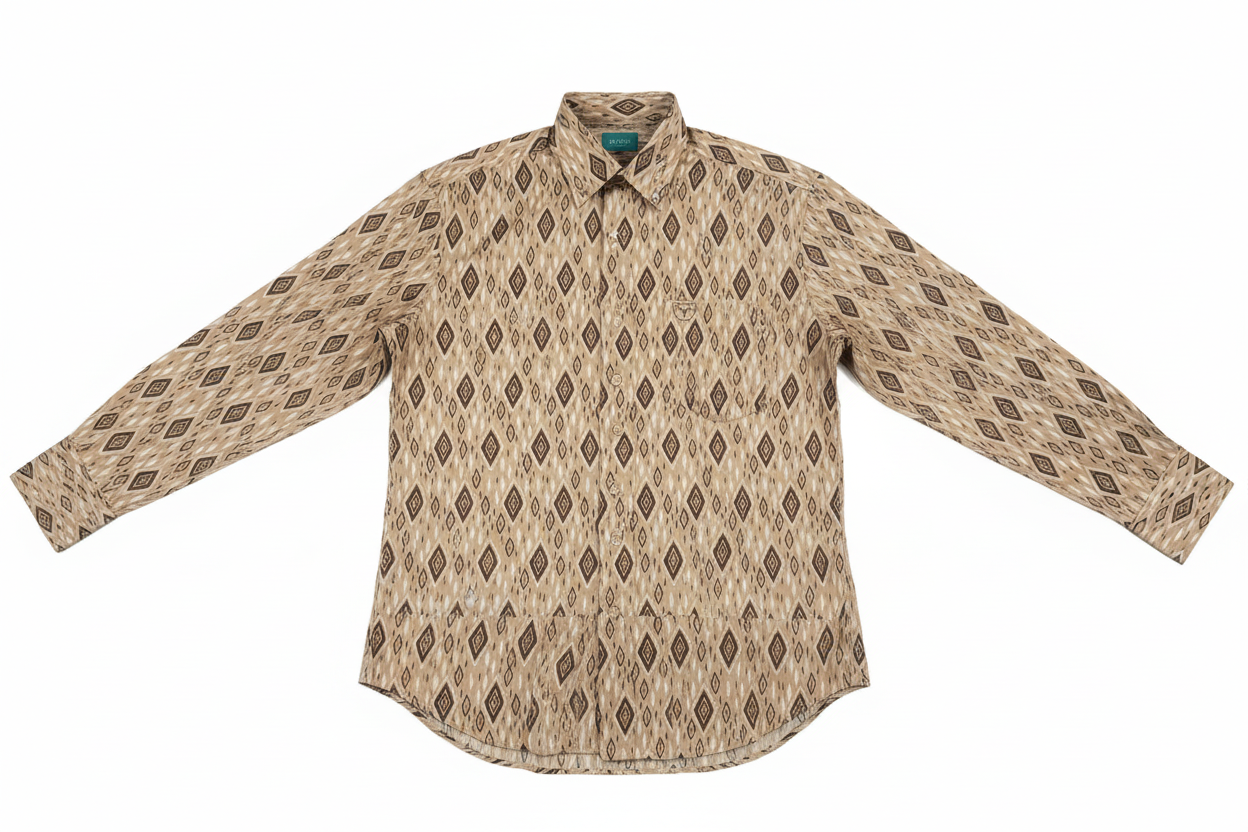 Platini Mens Shirt CWL11337 khaki