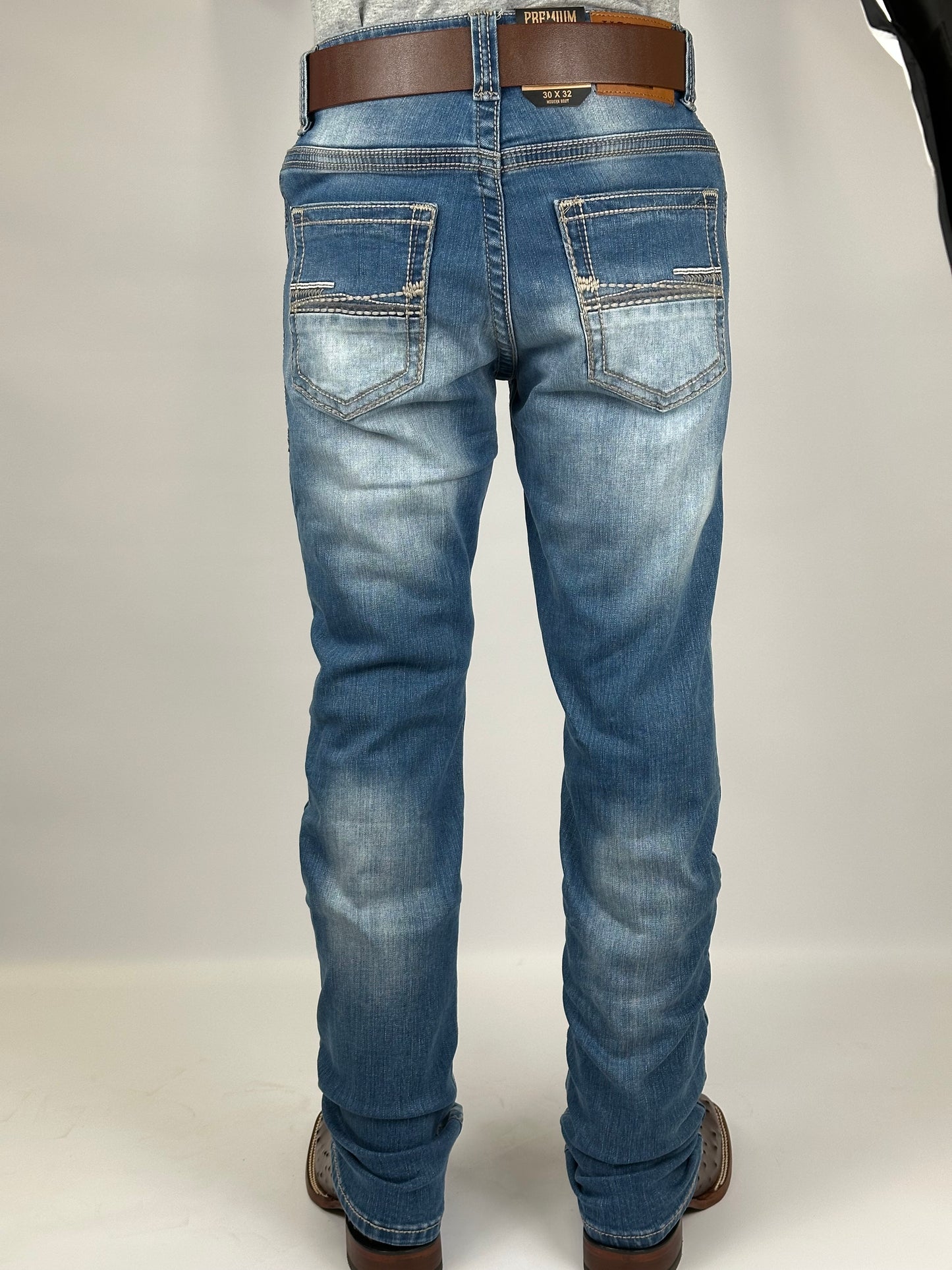 Montero Men Jeans MT4670-LT Modern Boot