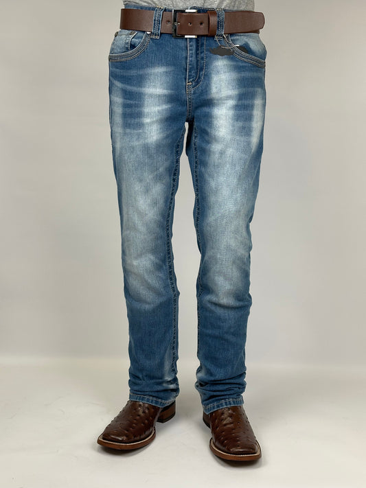 Montero Men Jeans MT4670-LT Modern Boot