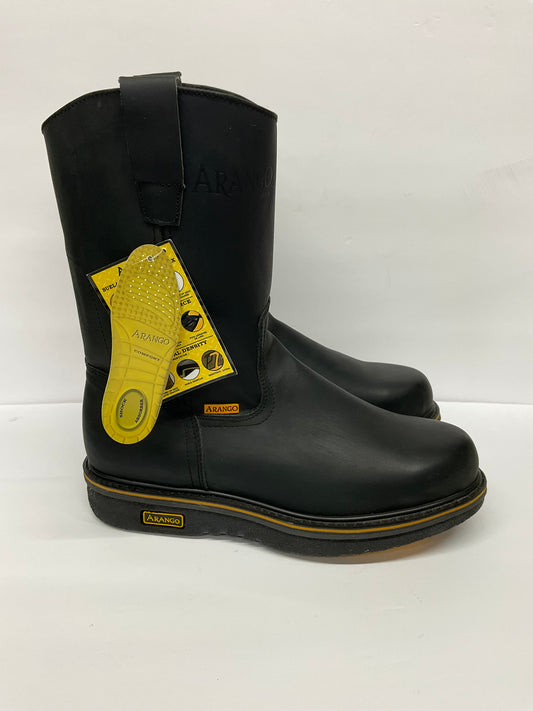 Arango Black Round Boot
