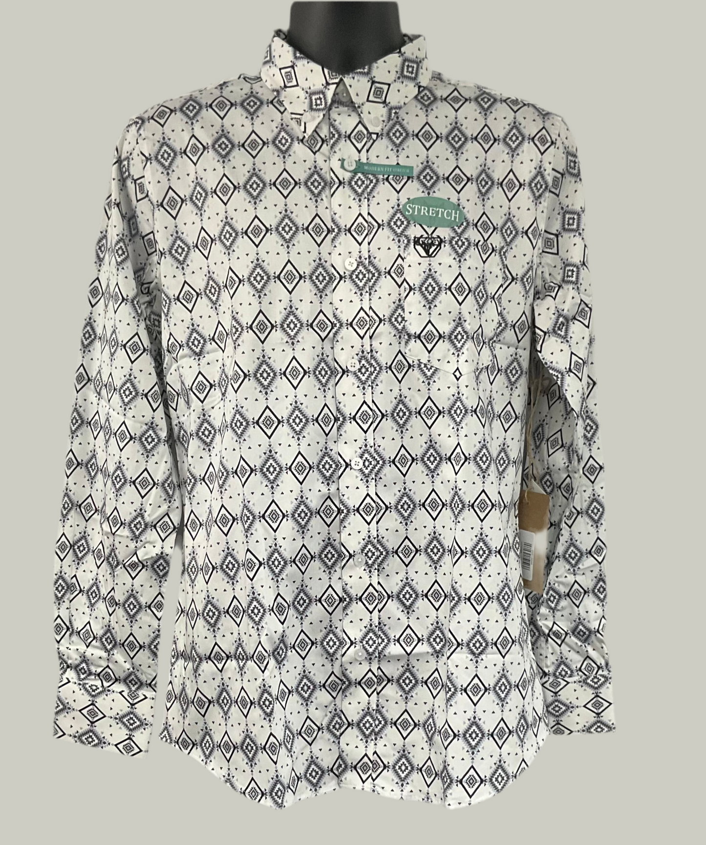 Platini Mens Shirt Modern Fir White CWL11061