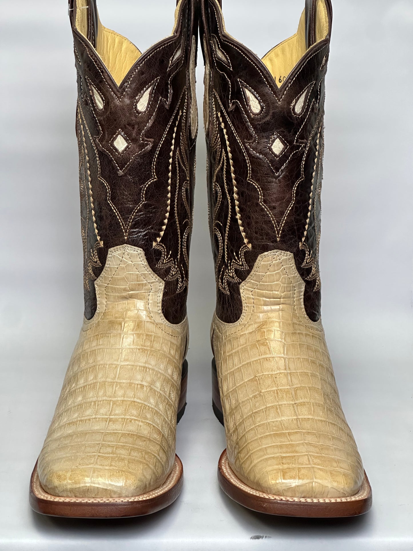Arango Alligator Belly Orix Exotic Men’s Pro-Rodeo Western Boots