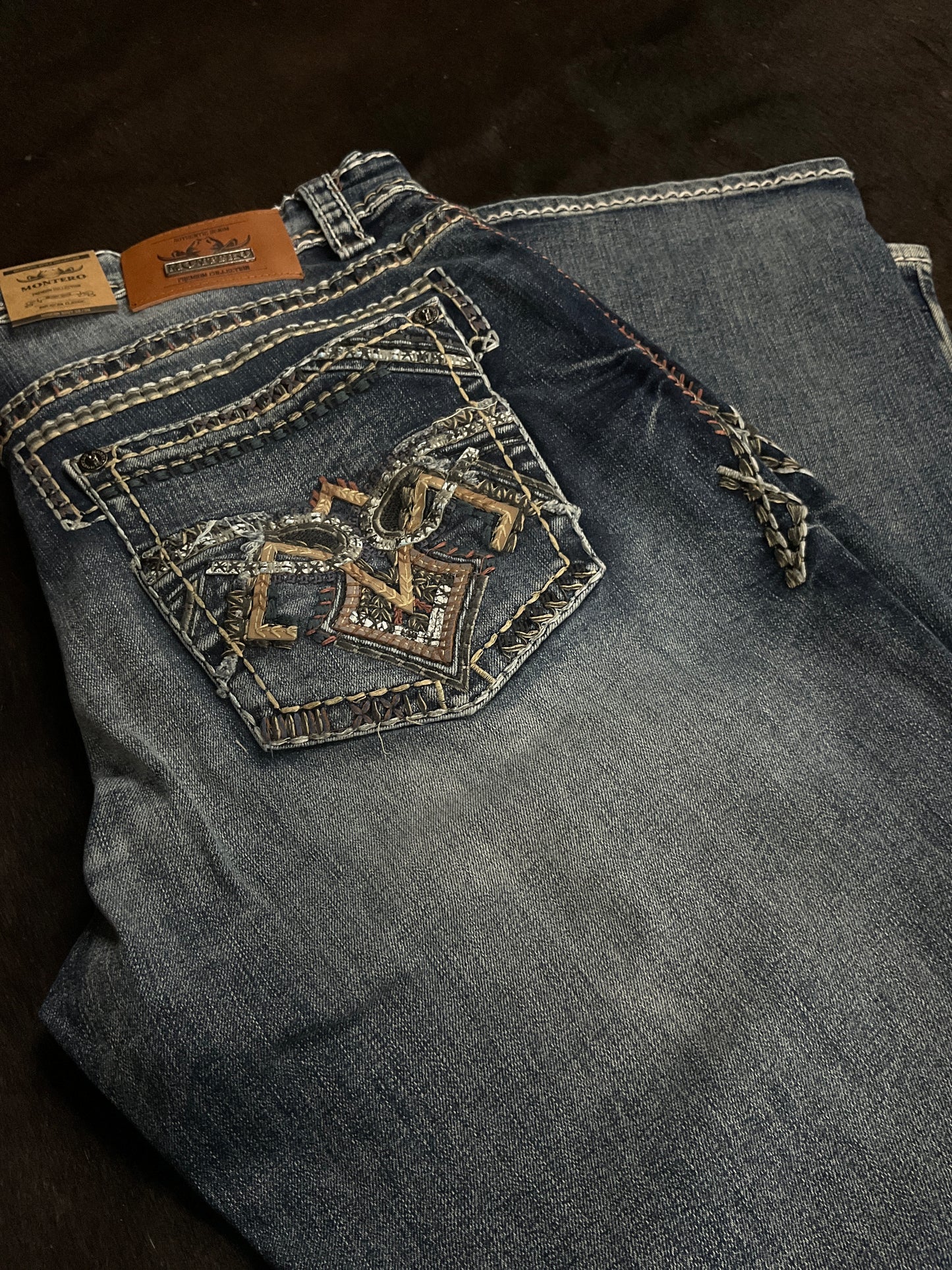 Montero Men Jean MT4661-MED Med Blue
