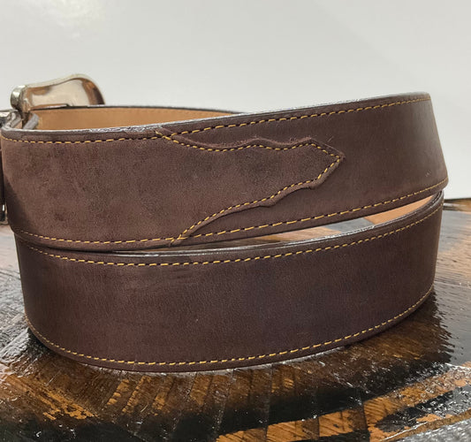 Leather Vaquero king Crqzy Graso Cogñac