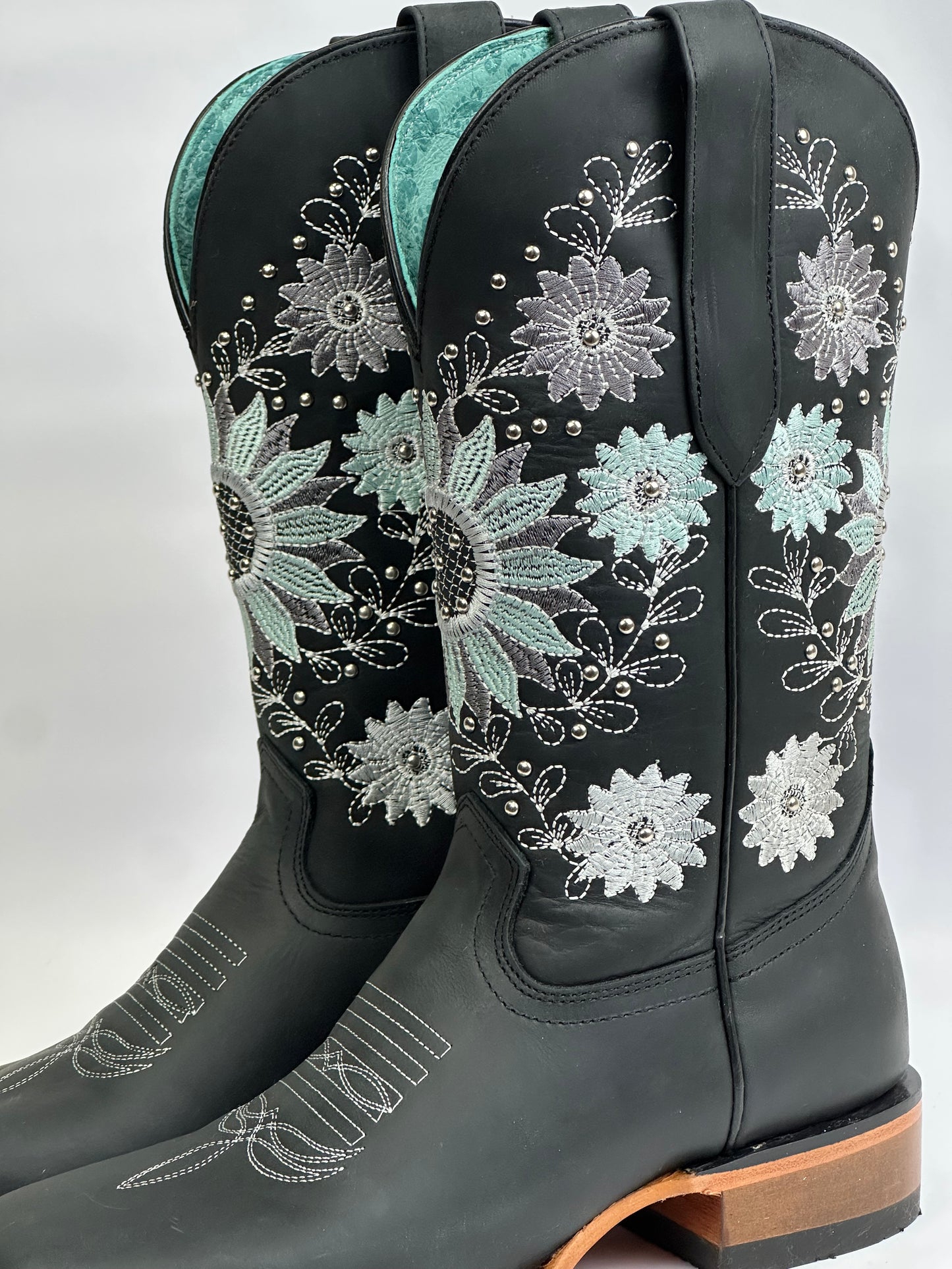 Arango Sunflower Black Pro-Rodeo Women’s Western Boots