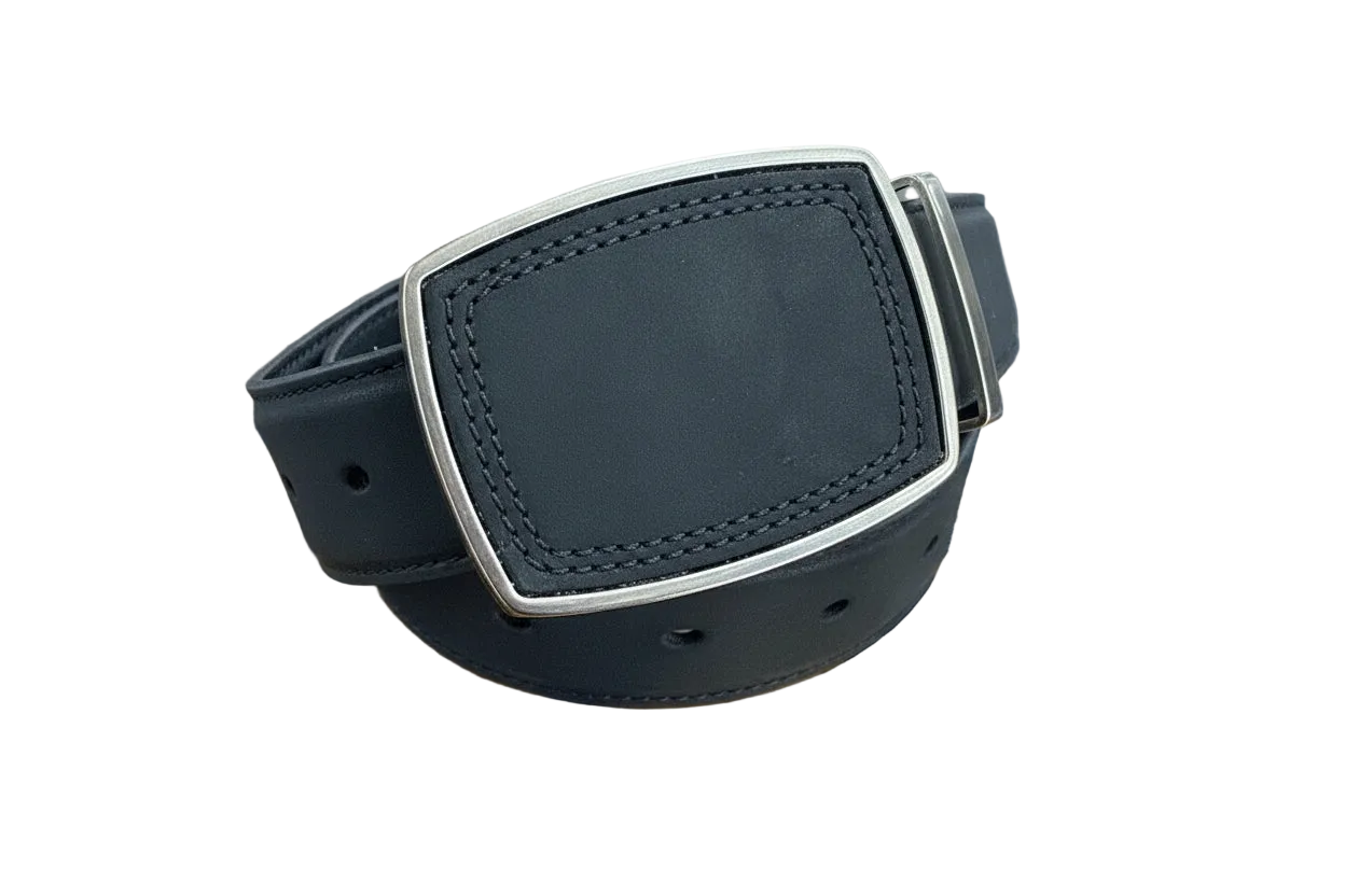 Men Belt nobuck black MC